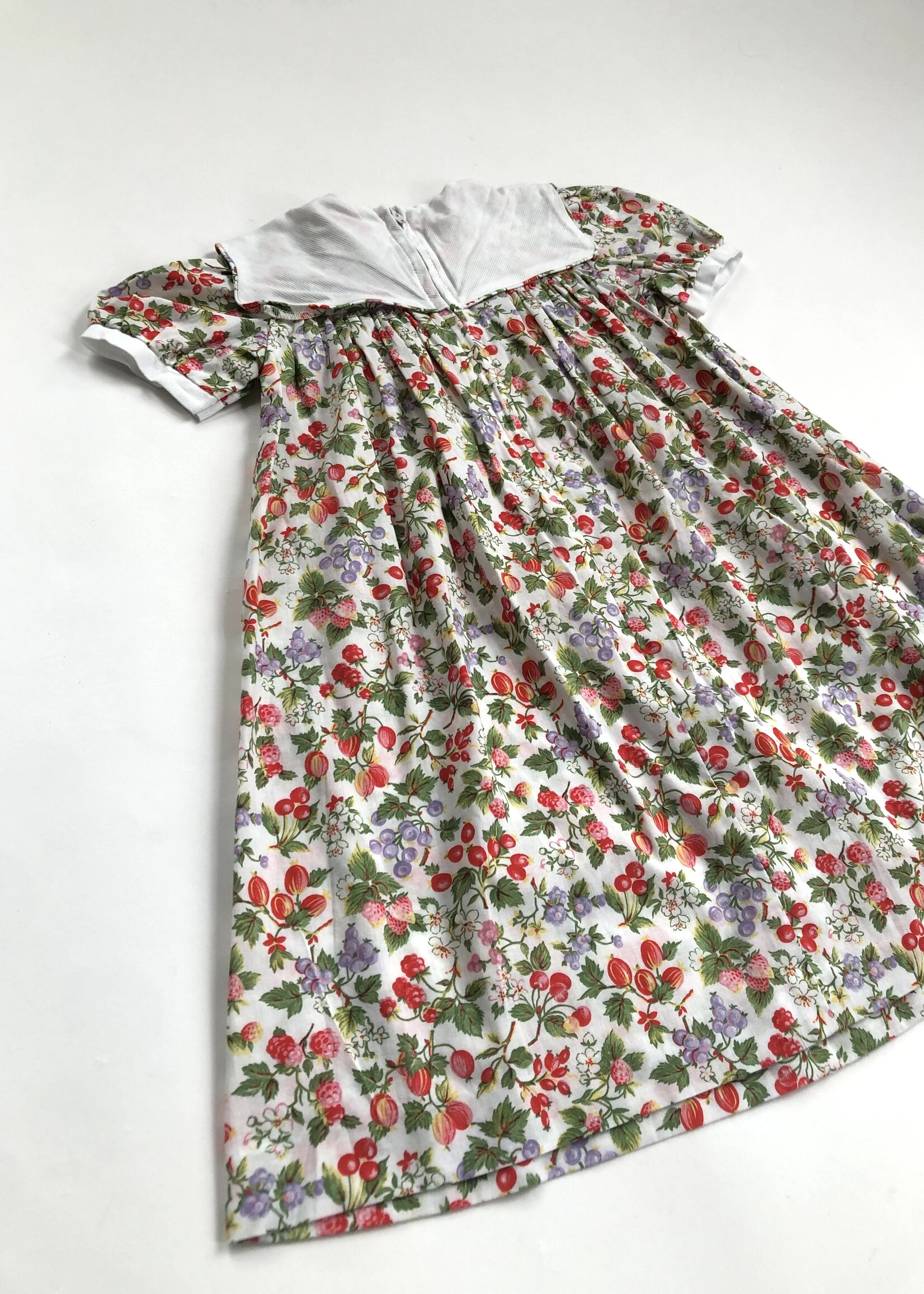 Vintage Berry sailor dress 2-3y