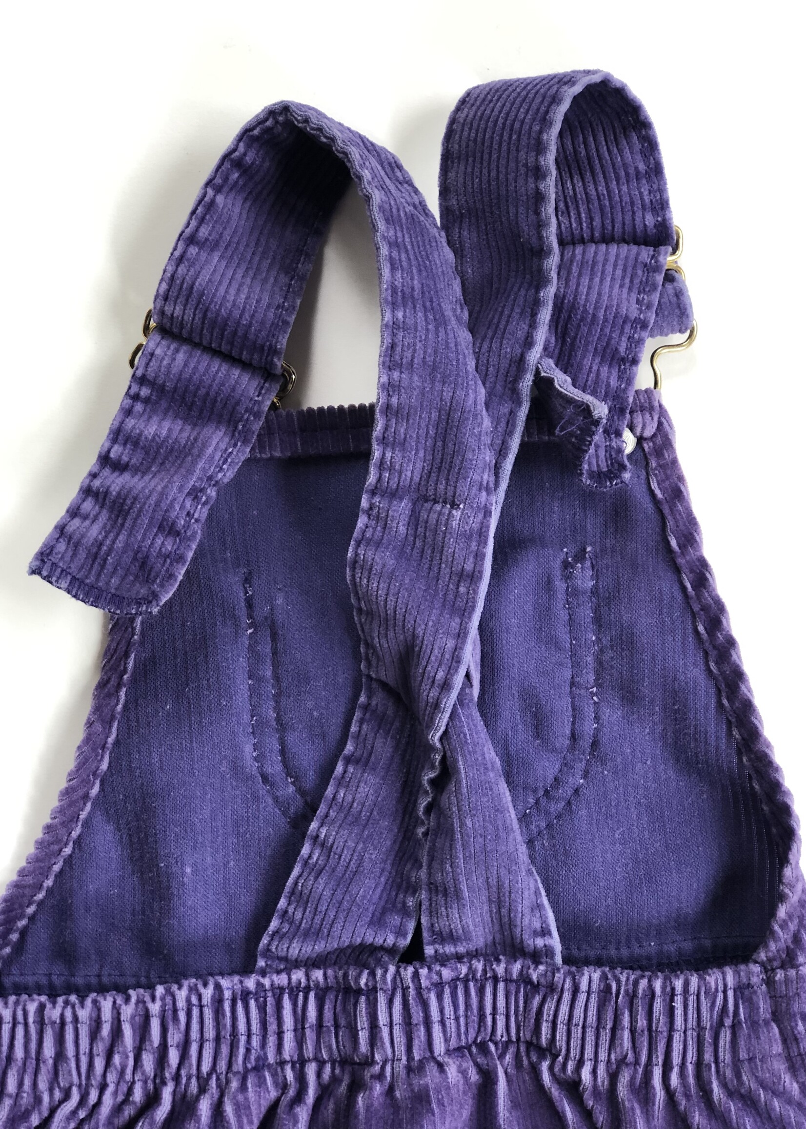 OshKosh USA Purple velvet dress 3-4y