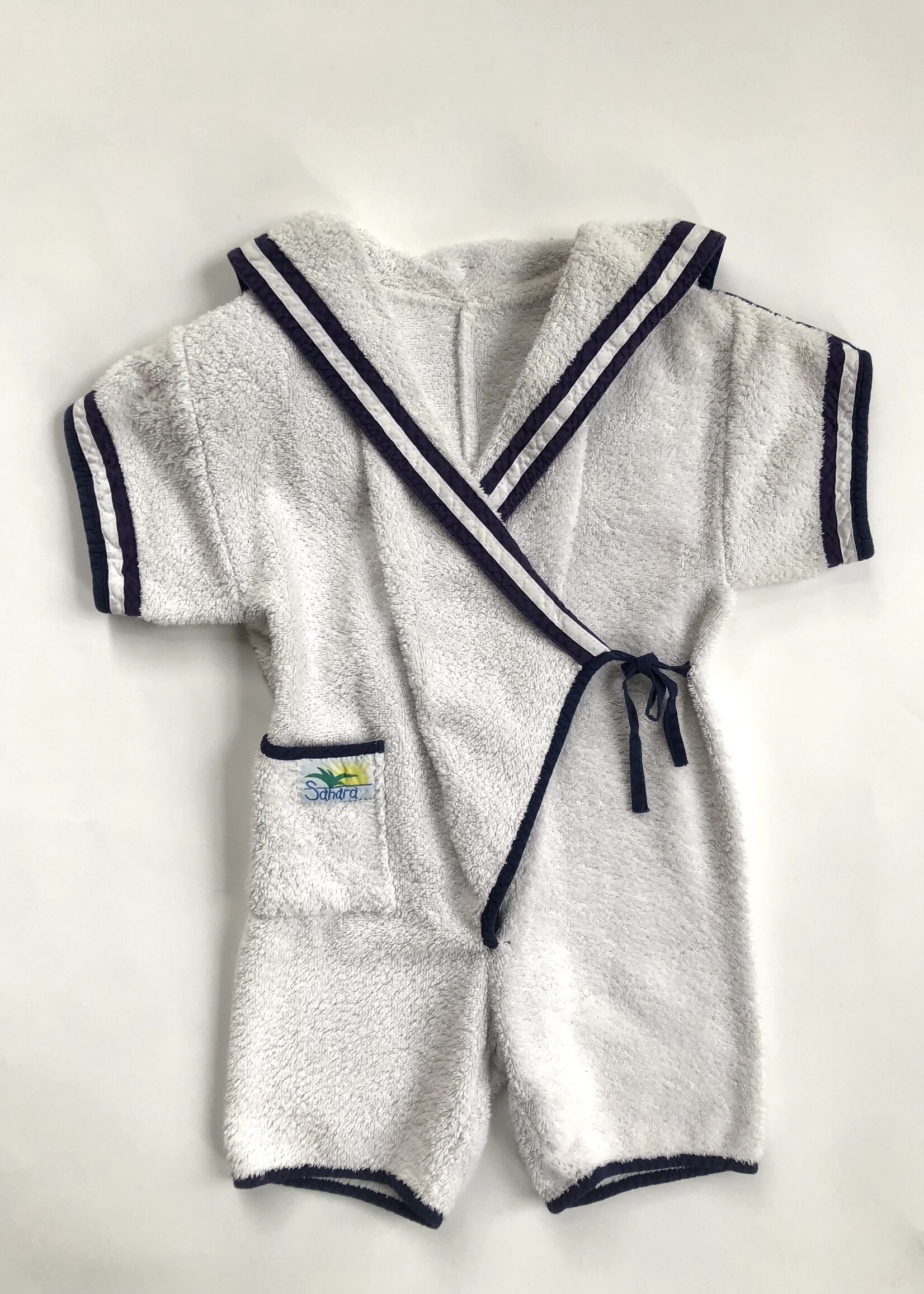 Vintage Sahara terry sailor suit 3y