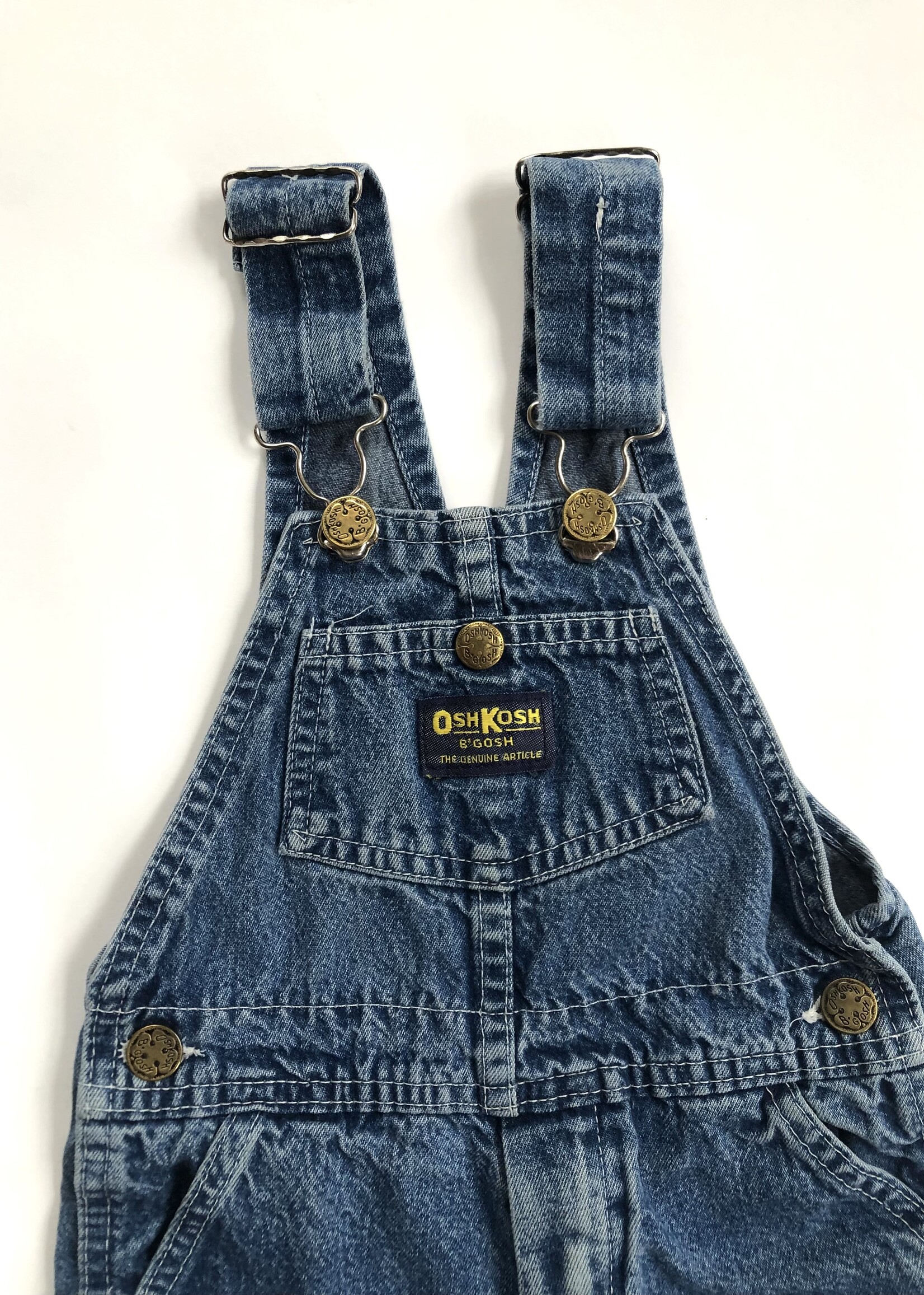 OshKosh USA denim shortall 2y