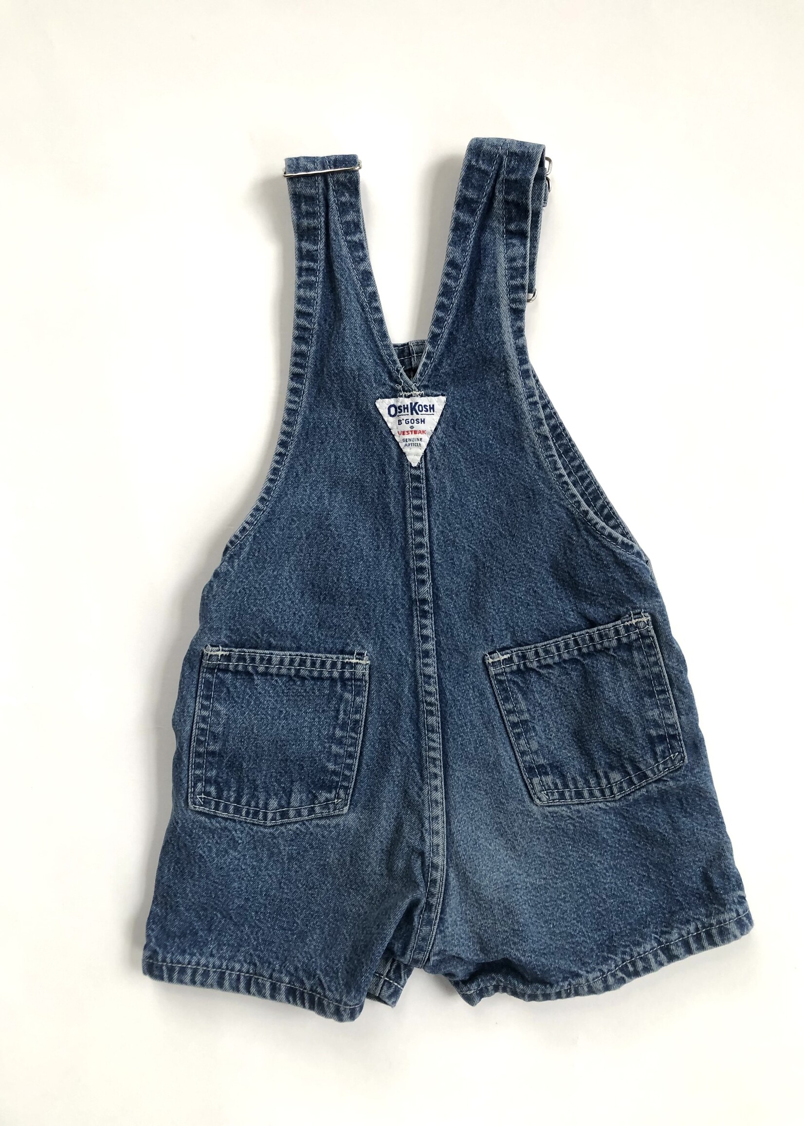 OshKosh USA denim shortall 2y