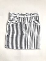 Vintage Striped denim skirt 4y