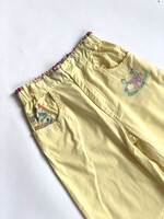 Vintage Yellow summer pants 12y