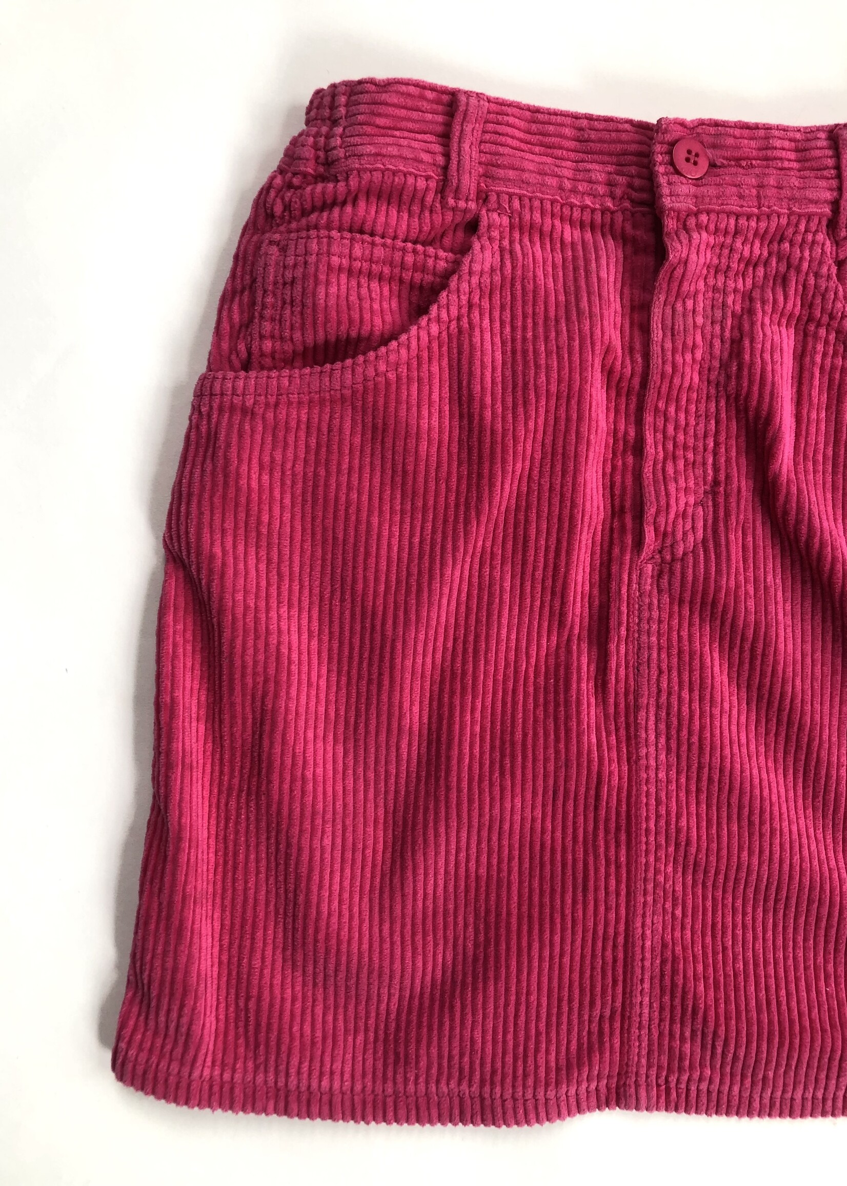 United Colors of Benetton Pink corduroy skirt 8-9y