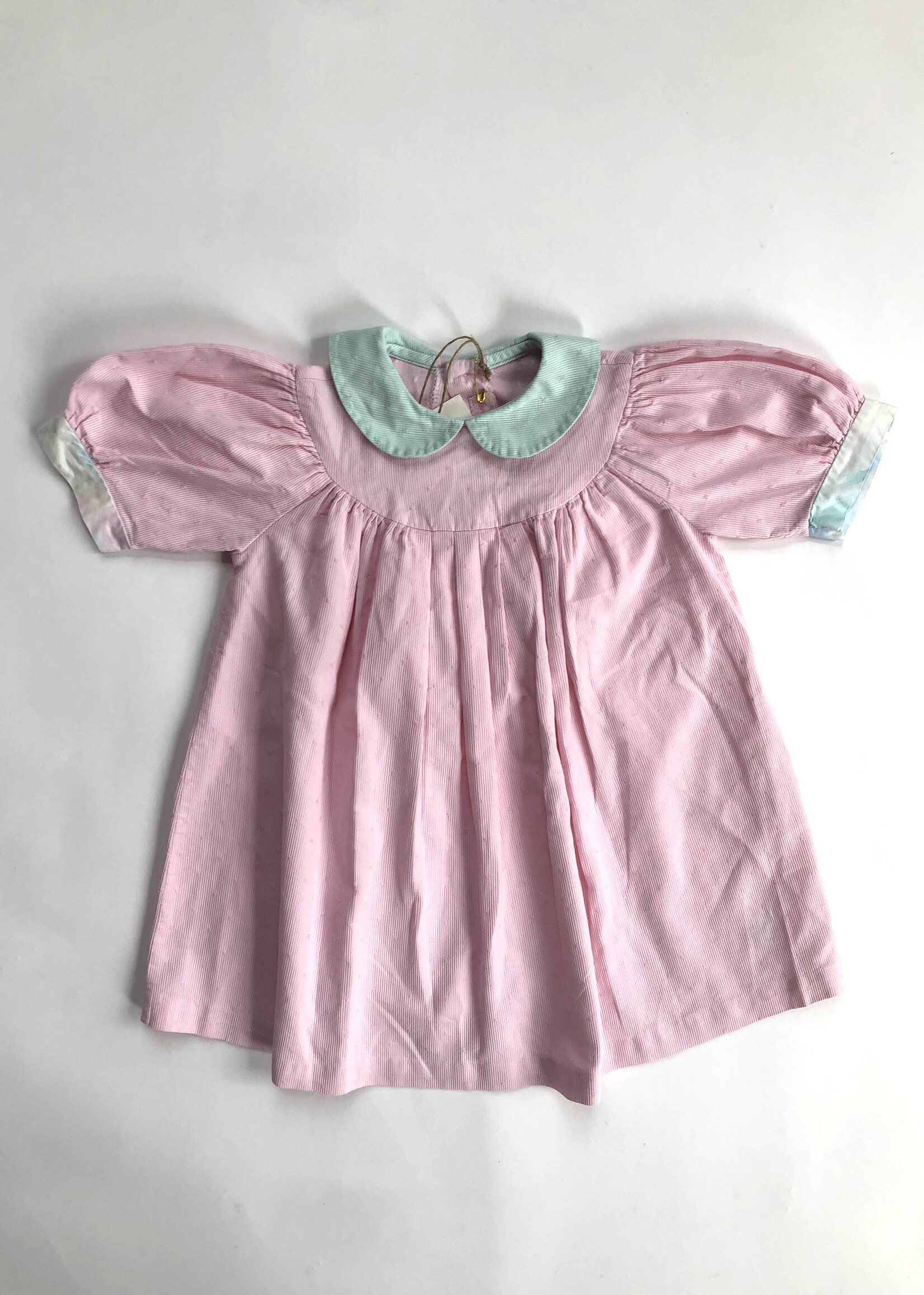Vintage Sweet pastel pink dress 12m
