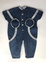 Trotinette Paris Denim boilersuit 18m