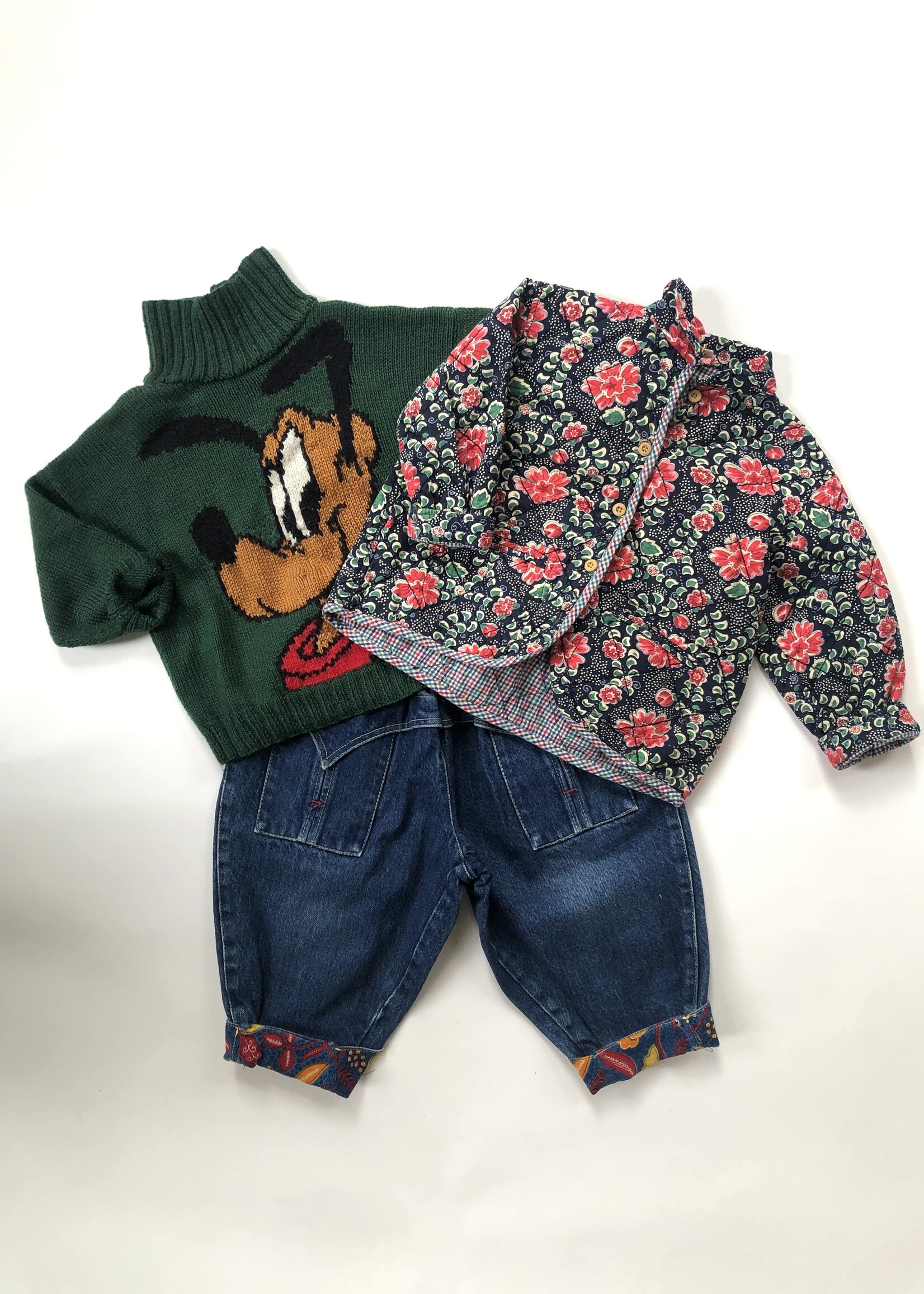 Oilily Dark denim balloon jeans 4y