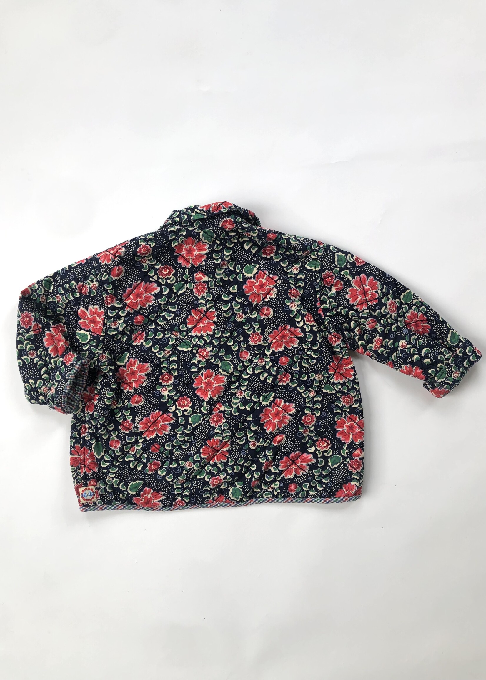 Oilily Floral quilted jacket 4y