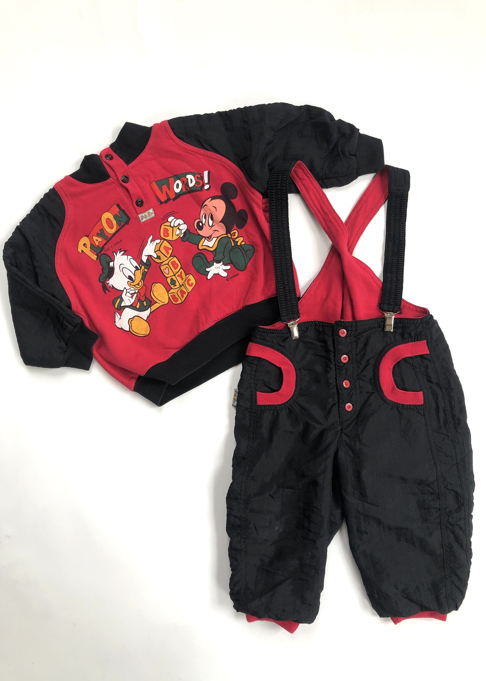 Vintage Disney three piece 2-3y