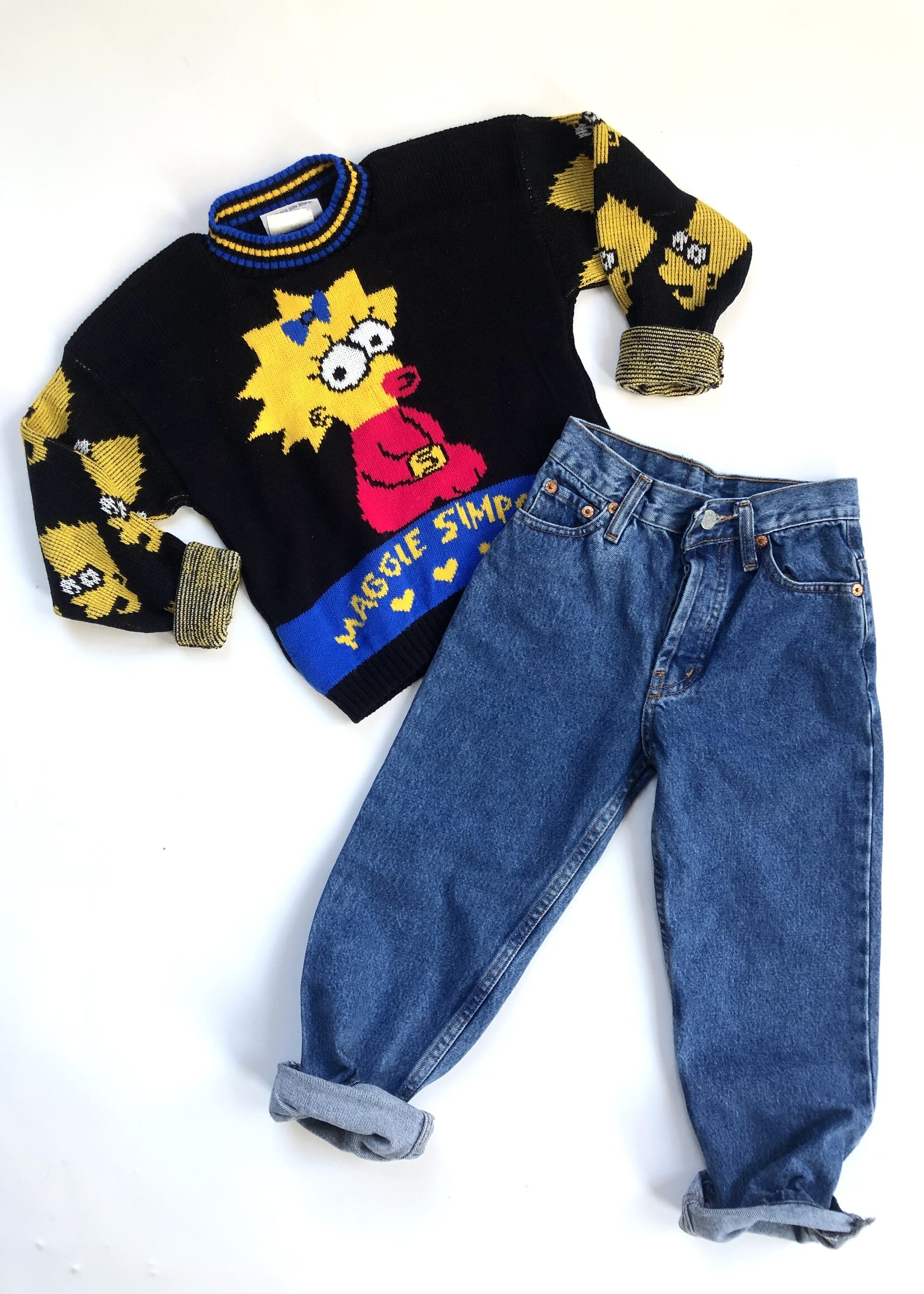 Vintage Maggy Simpson sweater 4-5y