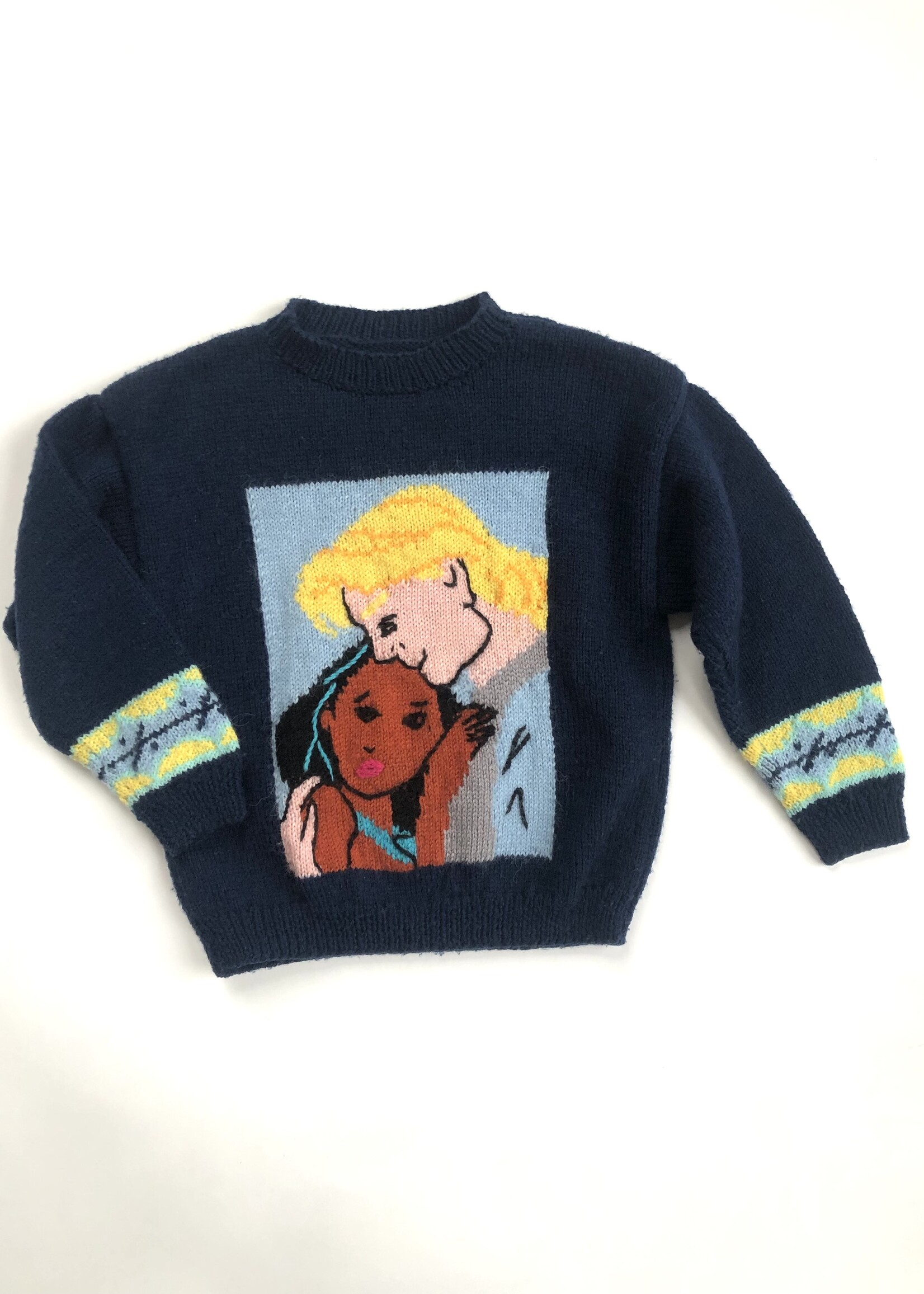 Handmade Pocahontas sweater 8y