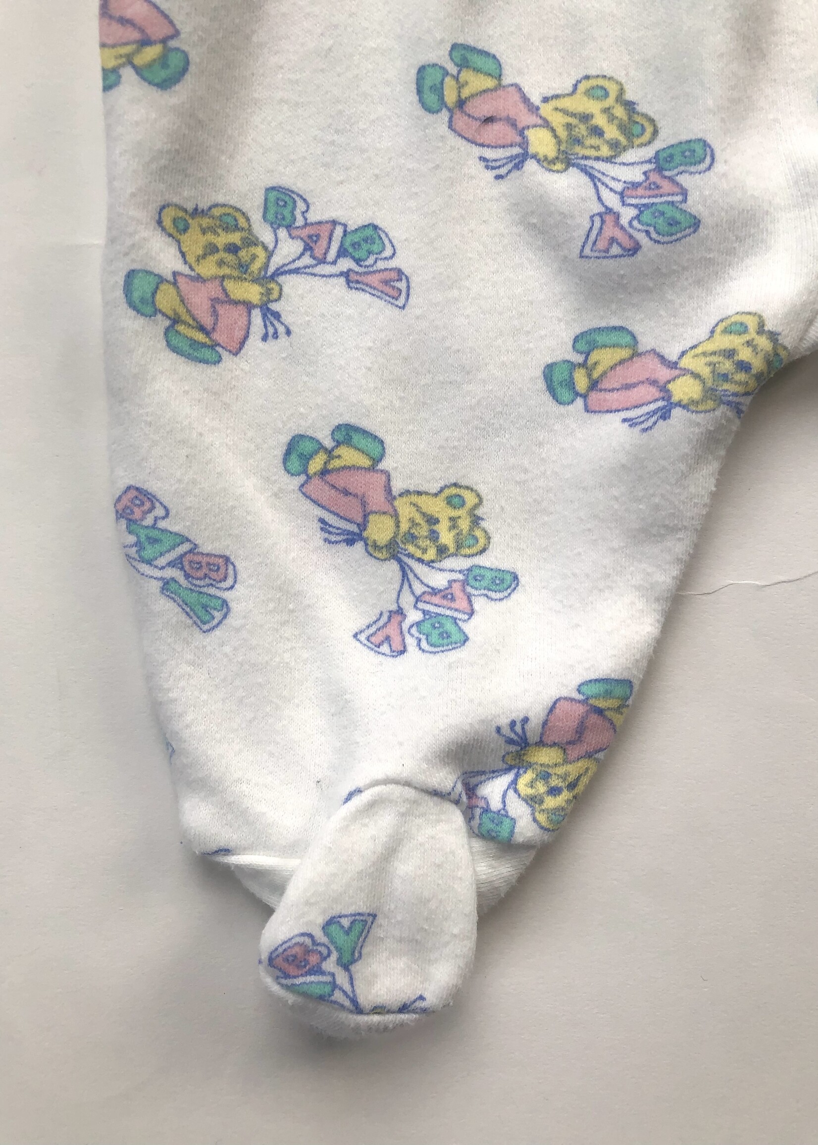 Vintage Baby Bear Playsuit 0-3m