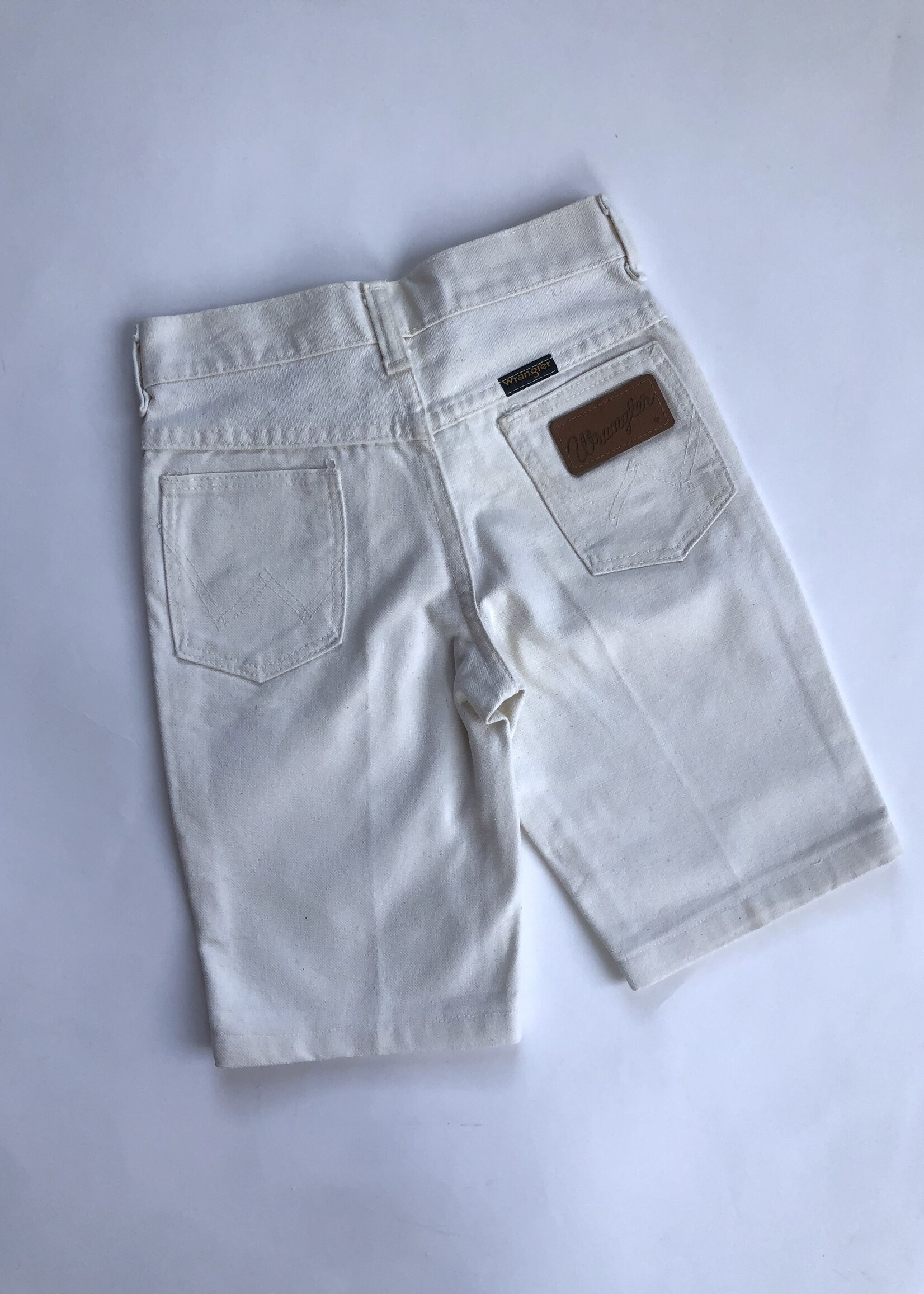 Wrangler White denim short/bermuda 6y