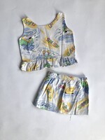 Handmade Splish Splash two piece 2-3y