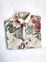Vintage Paisley floral blouse 8y