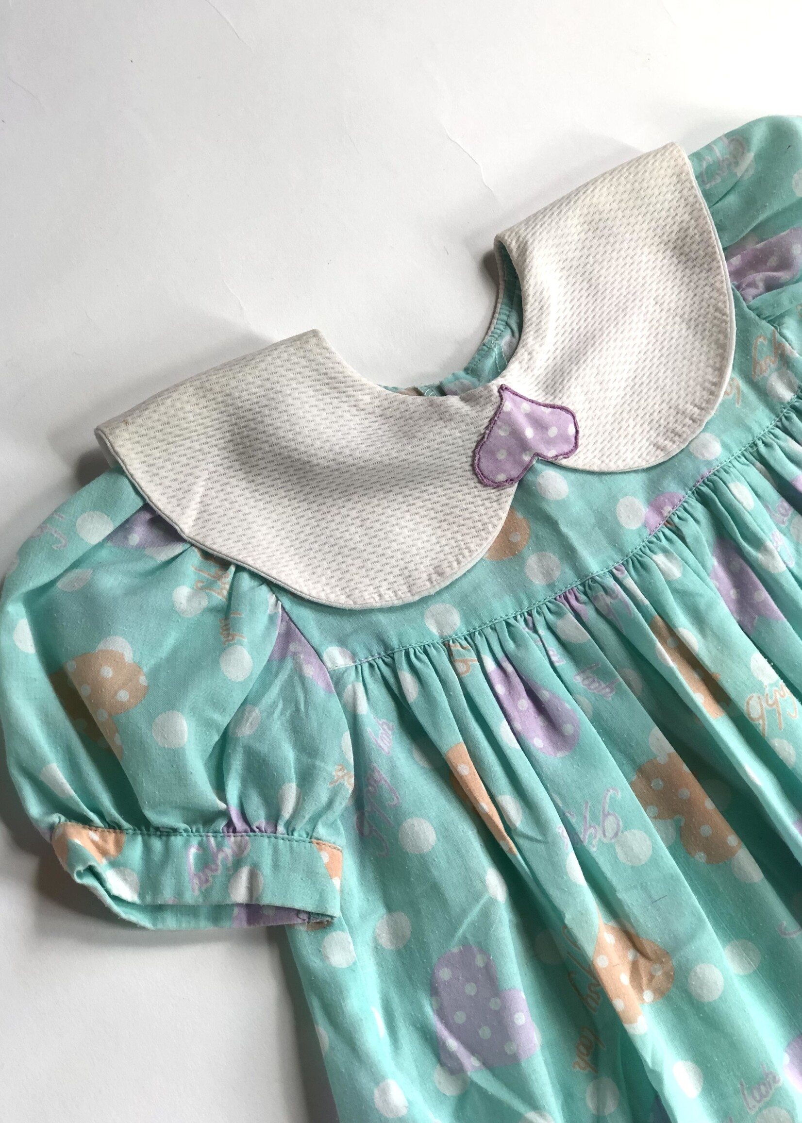 Vintage Gipsy Look Hearts dress 3y