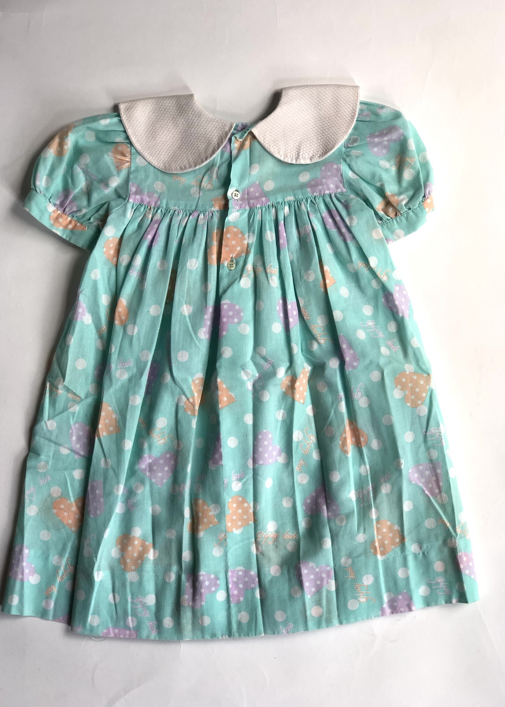 Vintage Gipsy Look Hearts dress 3y
