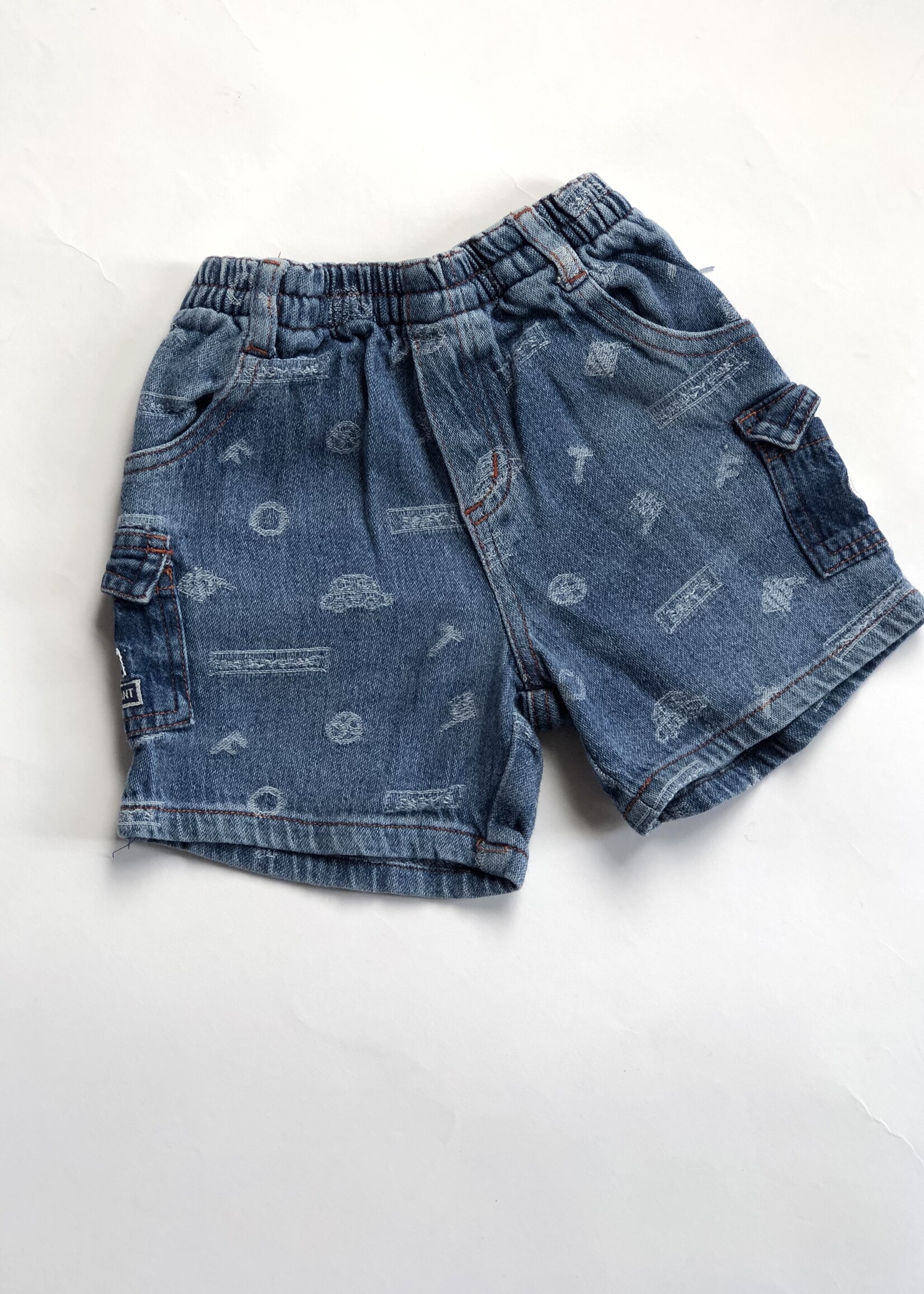 Vintage Denim worker shorts 12-18m