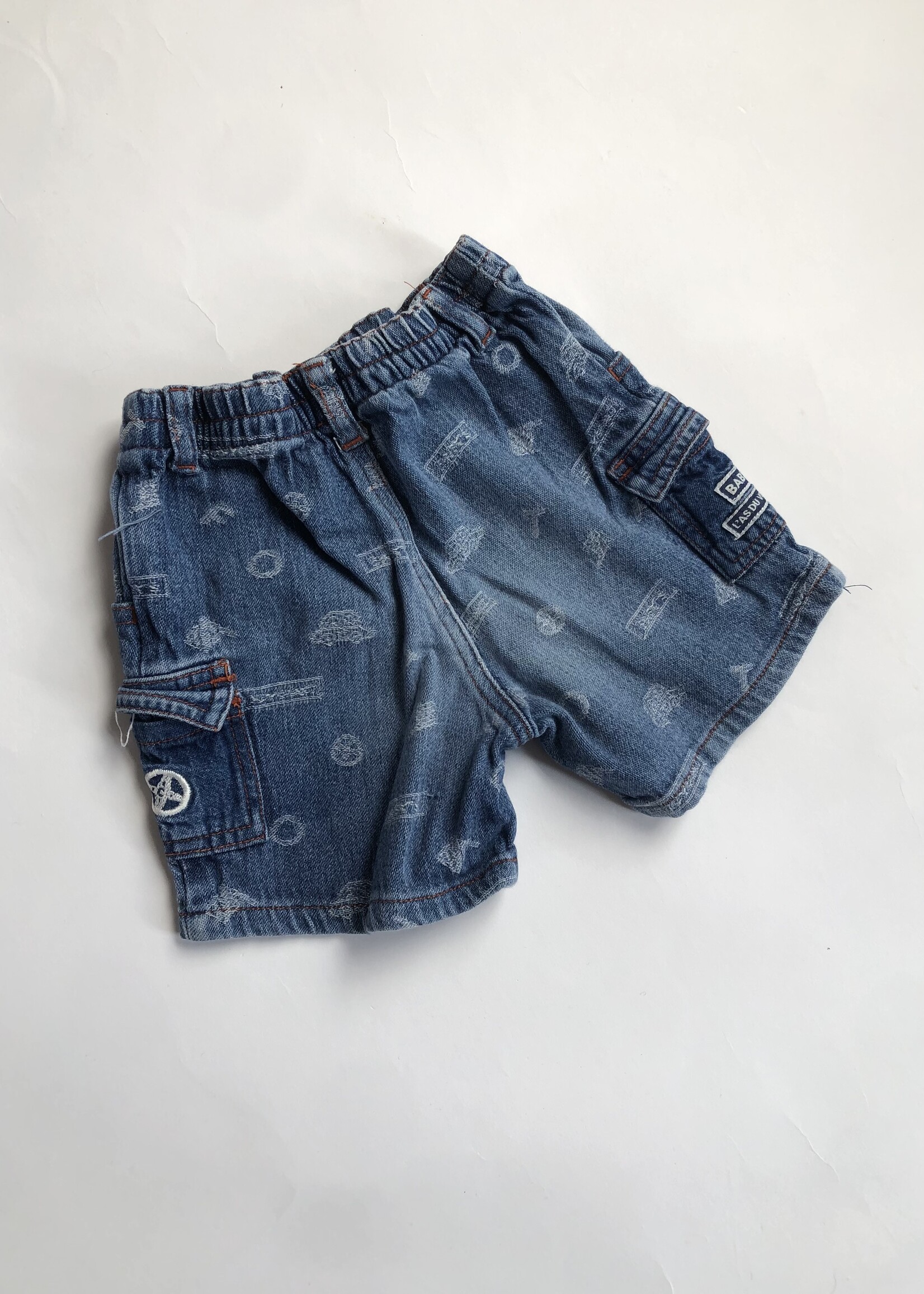 Vintage Denim worker shorts 12-18m