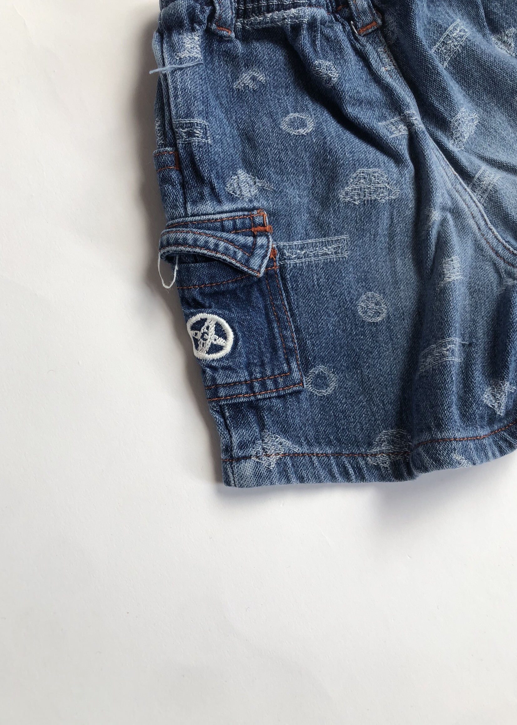 Vintage Denim worker shorts 12-18m