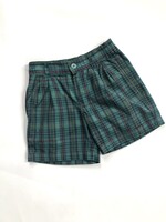 Vintage Green checked chino short 6y