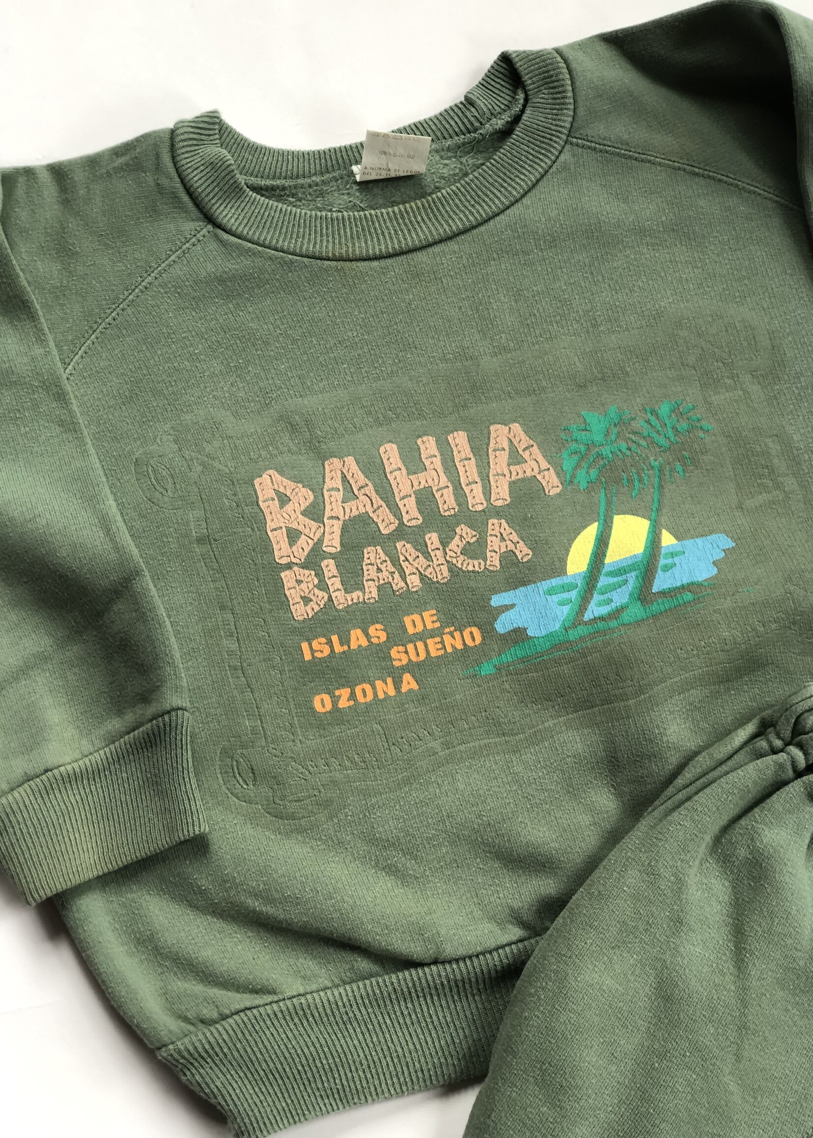 Vintage Bahia Blanca boxy jogging set 3-4y