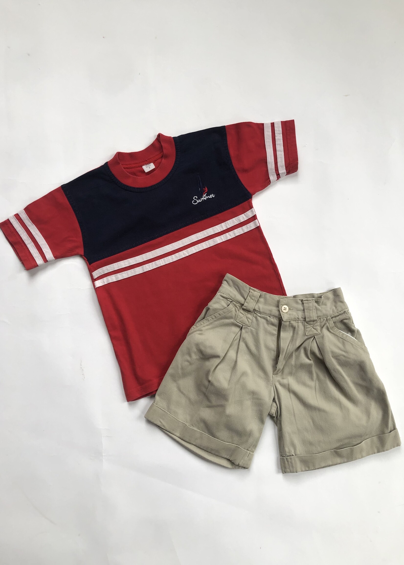 Vintage Sandy wide fit chino short 4y
