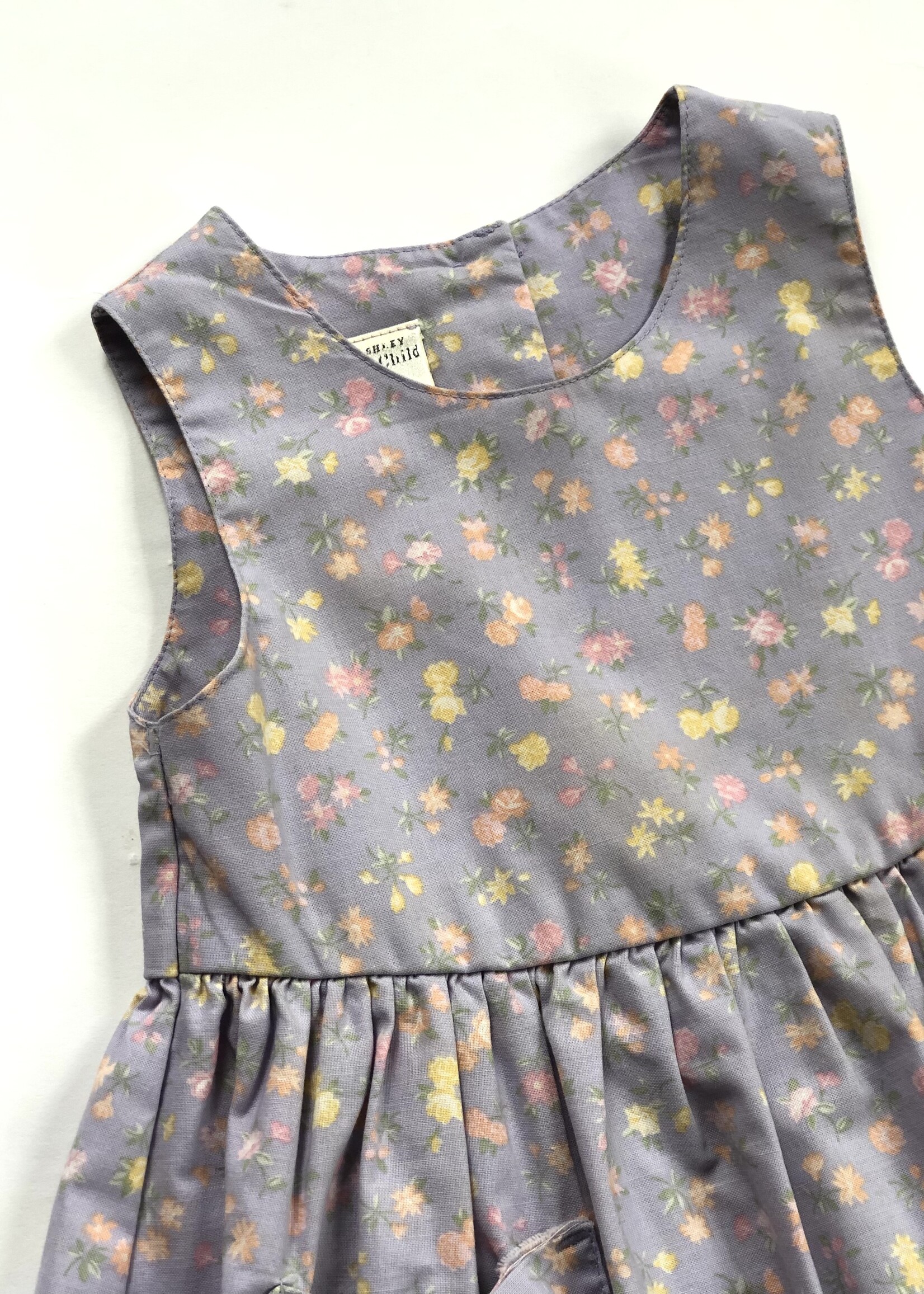 Laura Ashley (Mother and Child) Lilac floral dress 18m