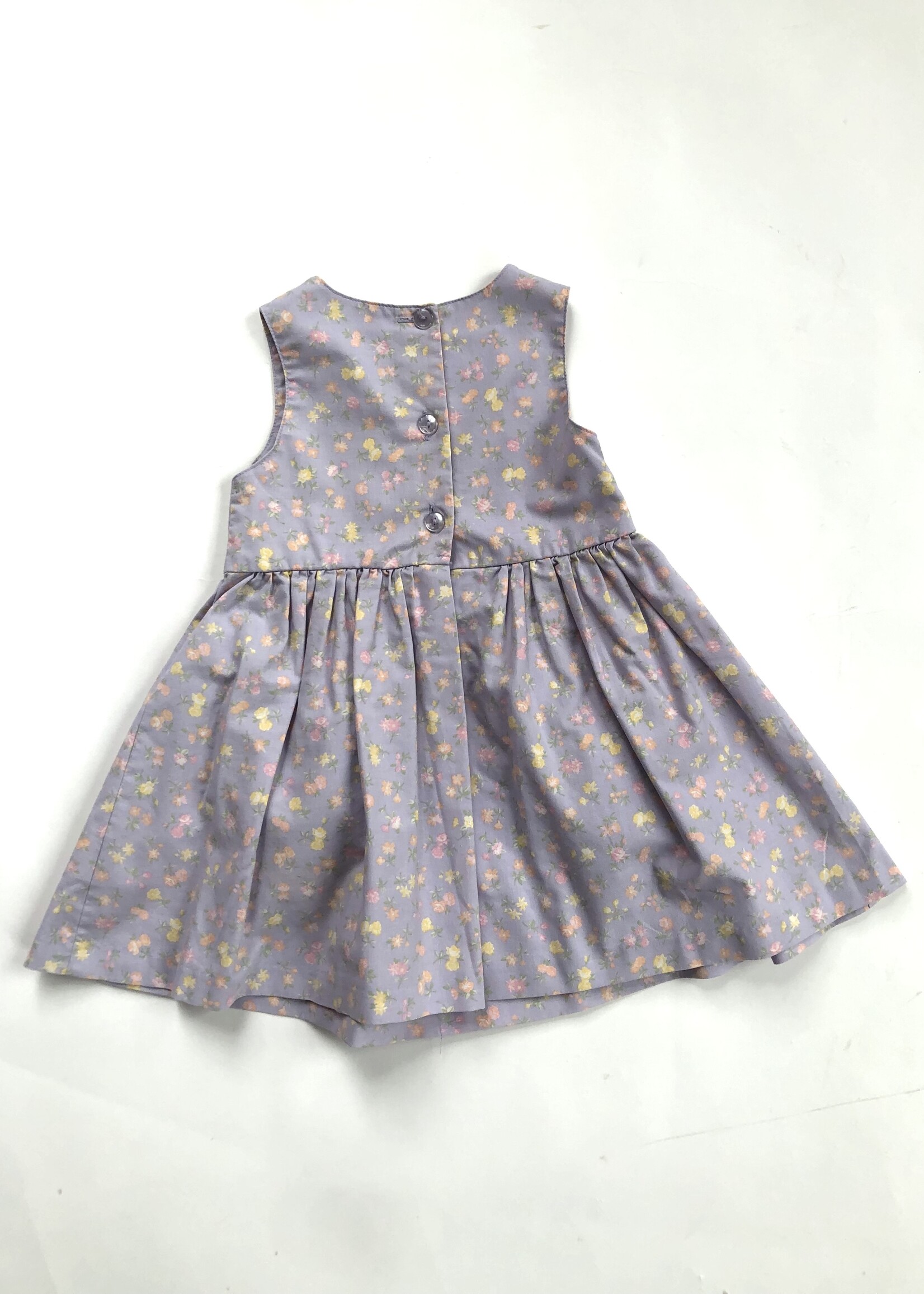 Laura Ashley (Mother and Child) Lilac floral dress 18m