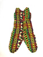 Handmade African playsuit 5-6y