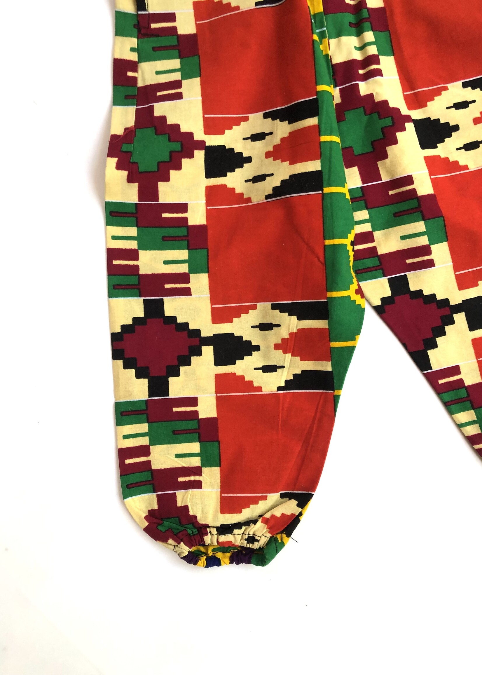 Handmade African playsuit 5-6y
