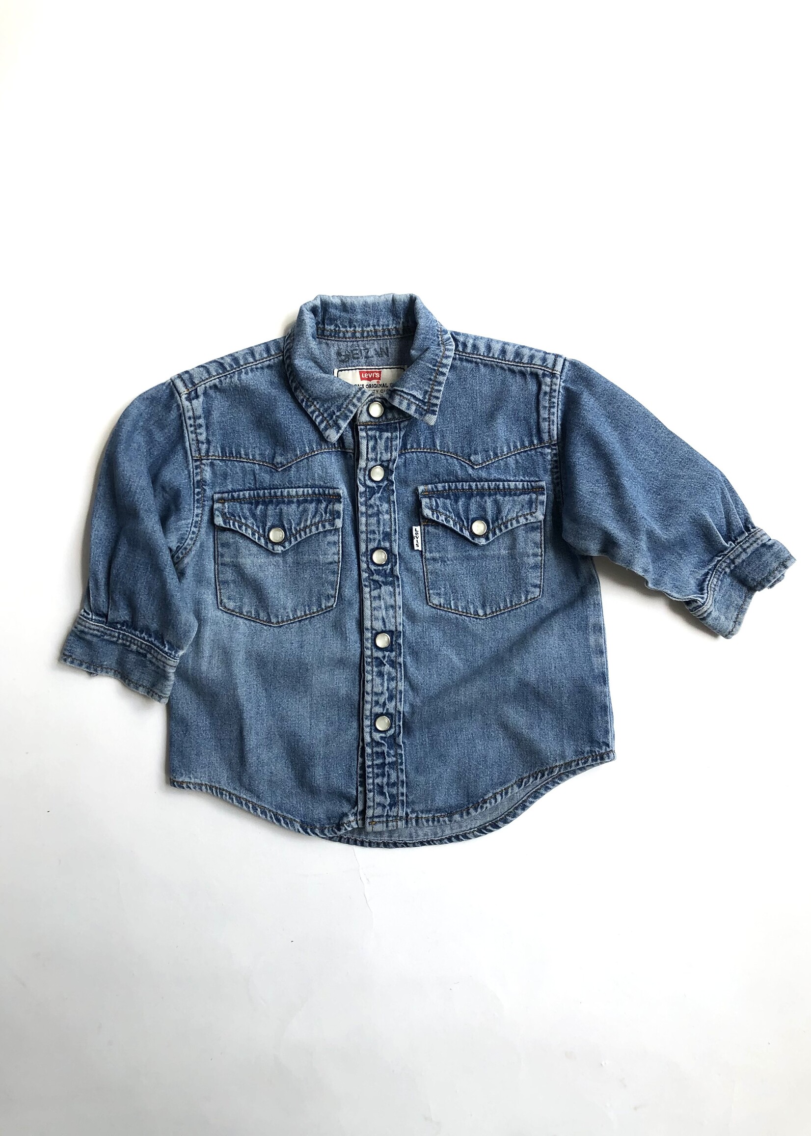 Levi's White Tab blouse 9m