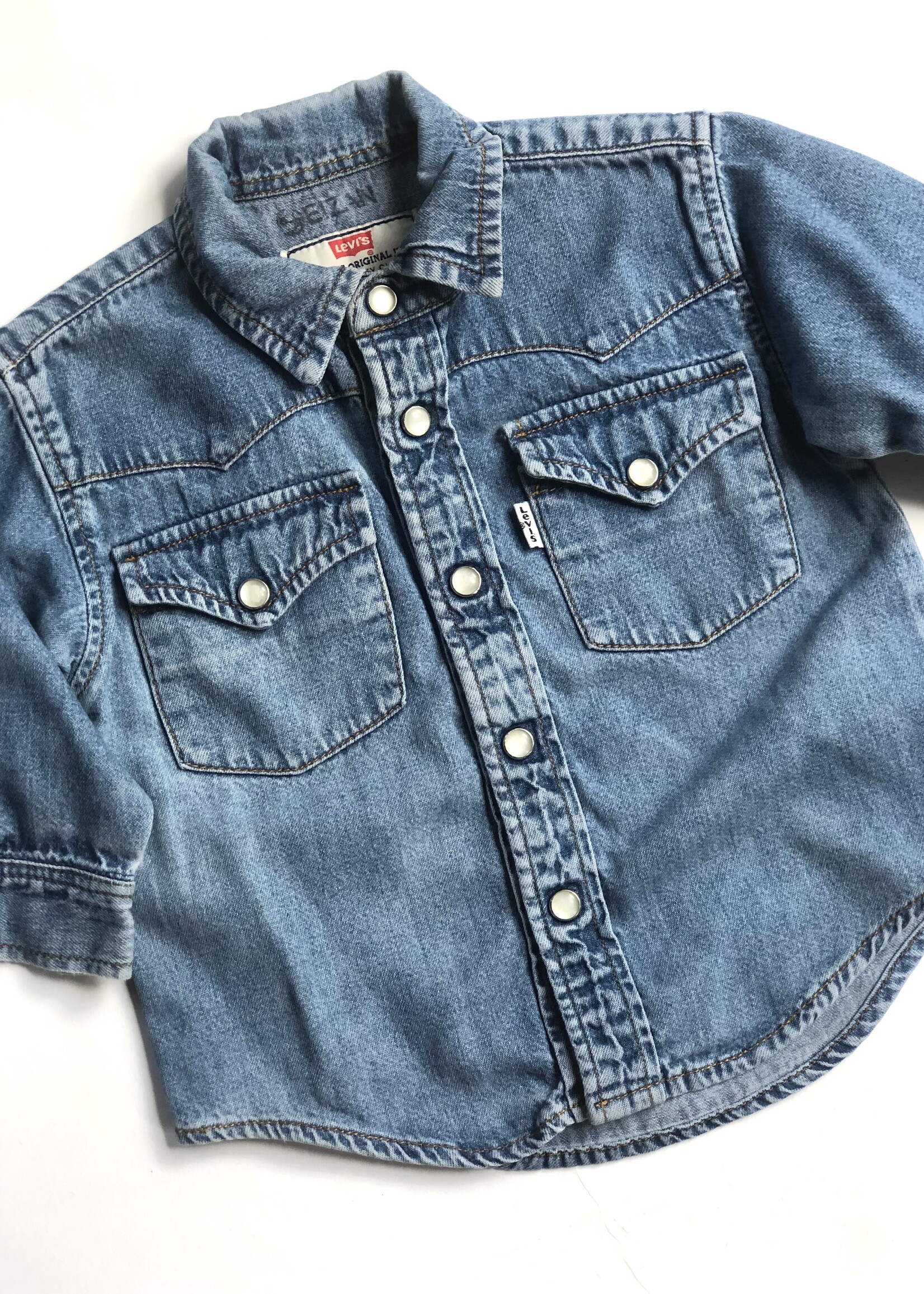 Levi's White Tab blouse 9m