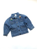 Vintage Denim jacket with bears 3-4y