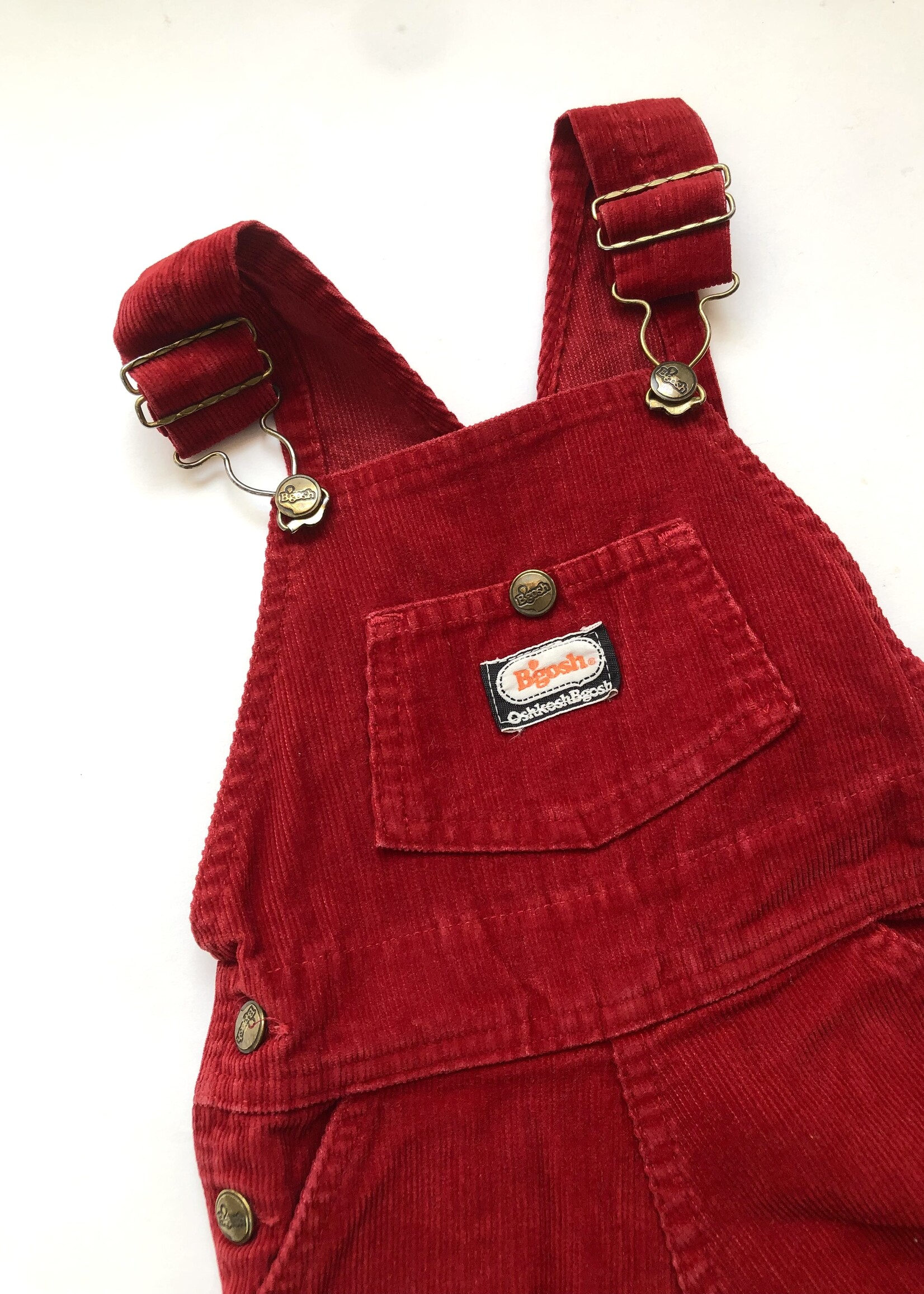 OshKosh Rare Red velvet dress 4y