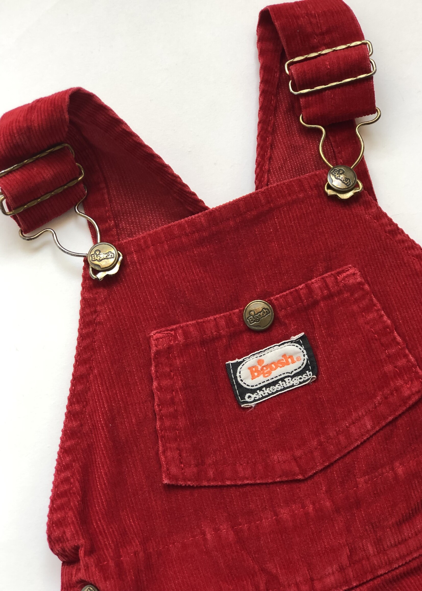 OshKosh Rare Red velvet dress 4y