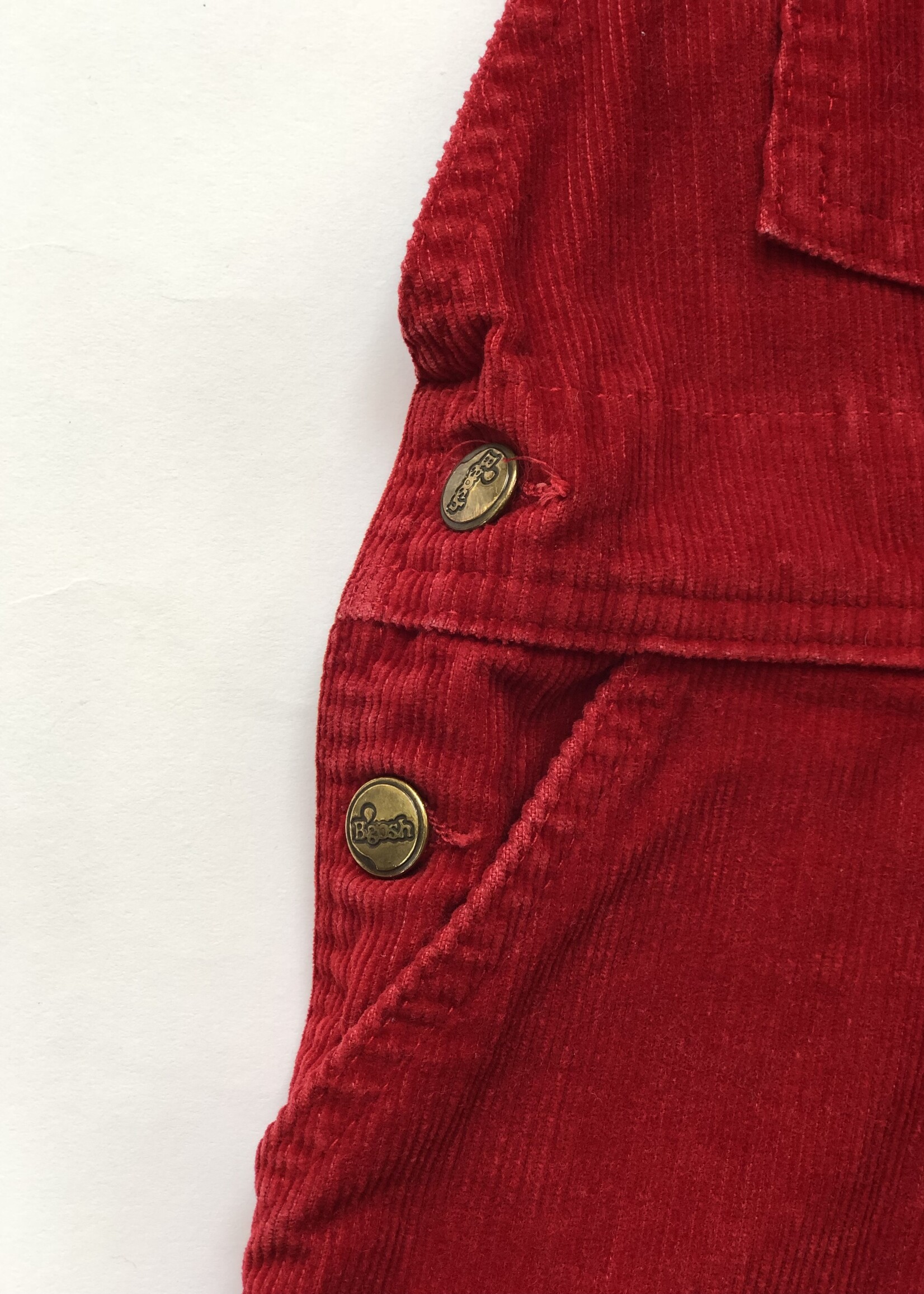OshKosh Rare Red velvet dress 4y