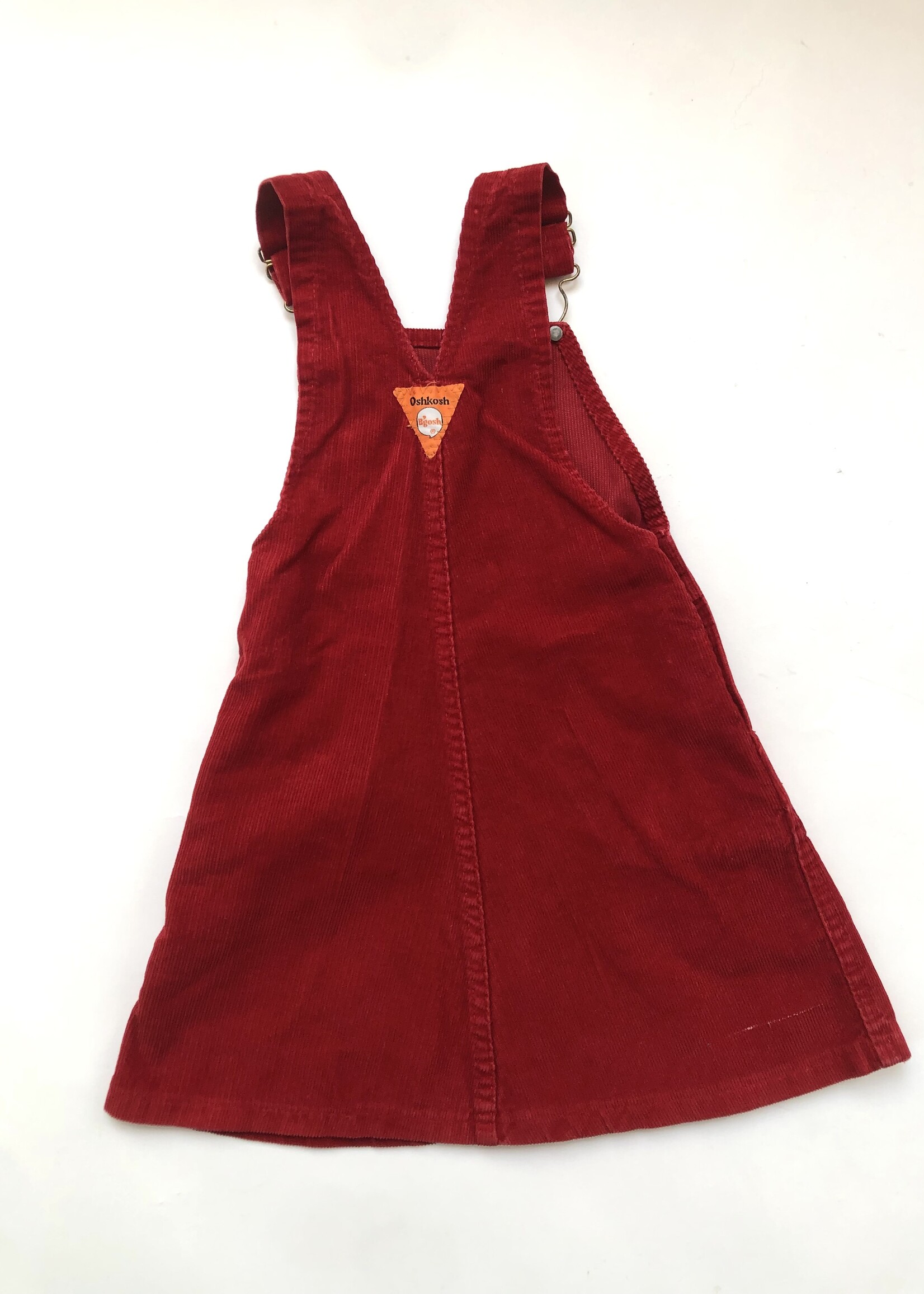 OshKosh Rare Red velvet dress 4y