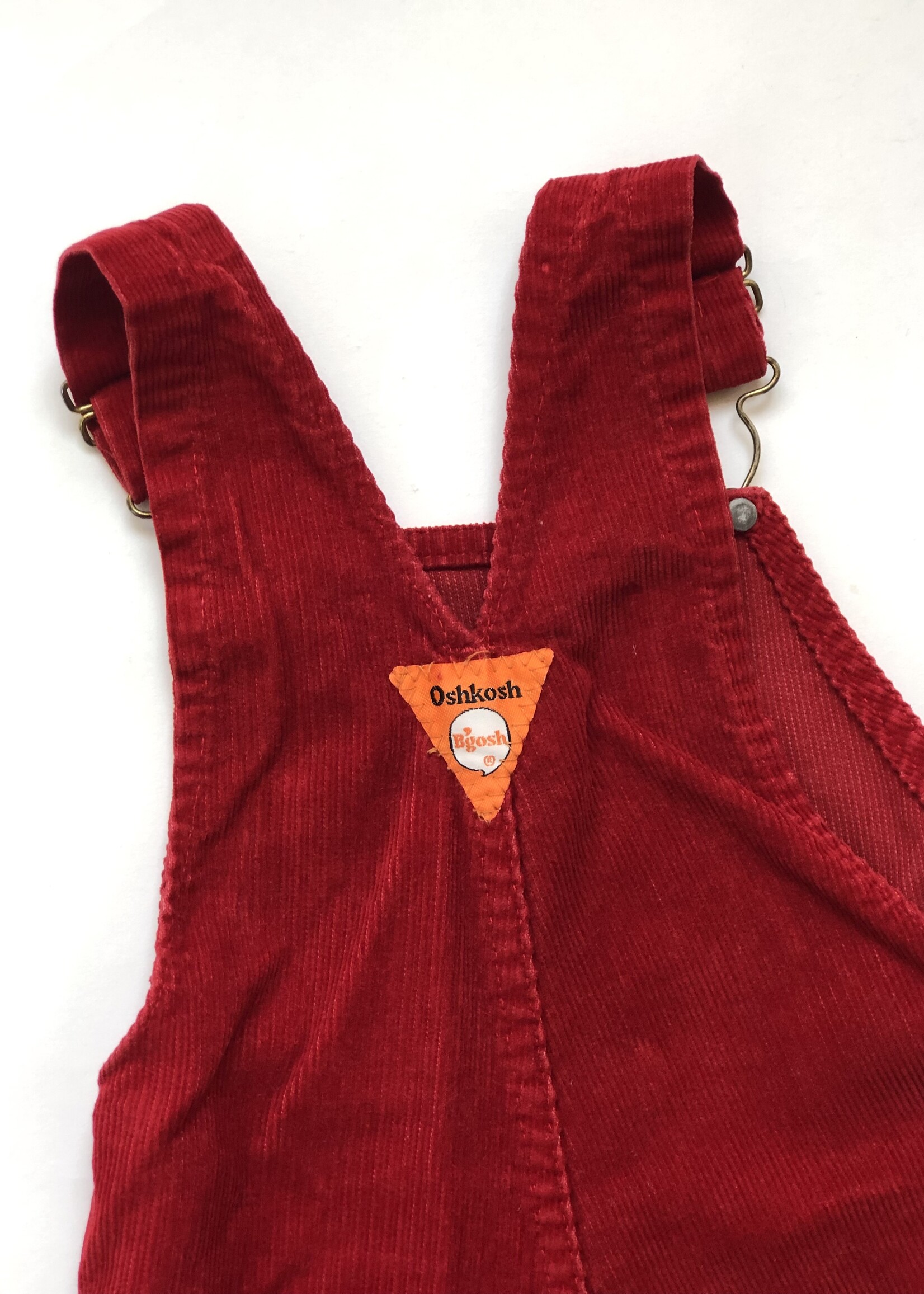 OshKosh Rare Red velvet dress 4y
