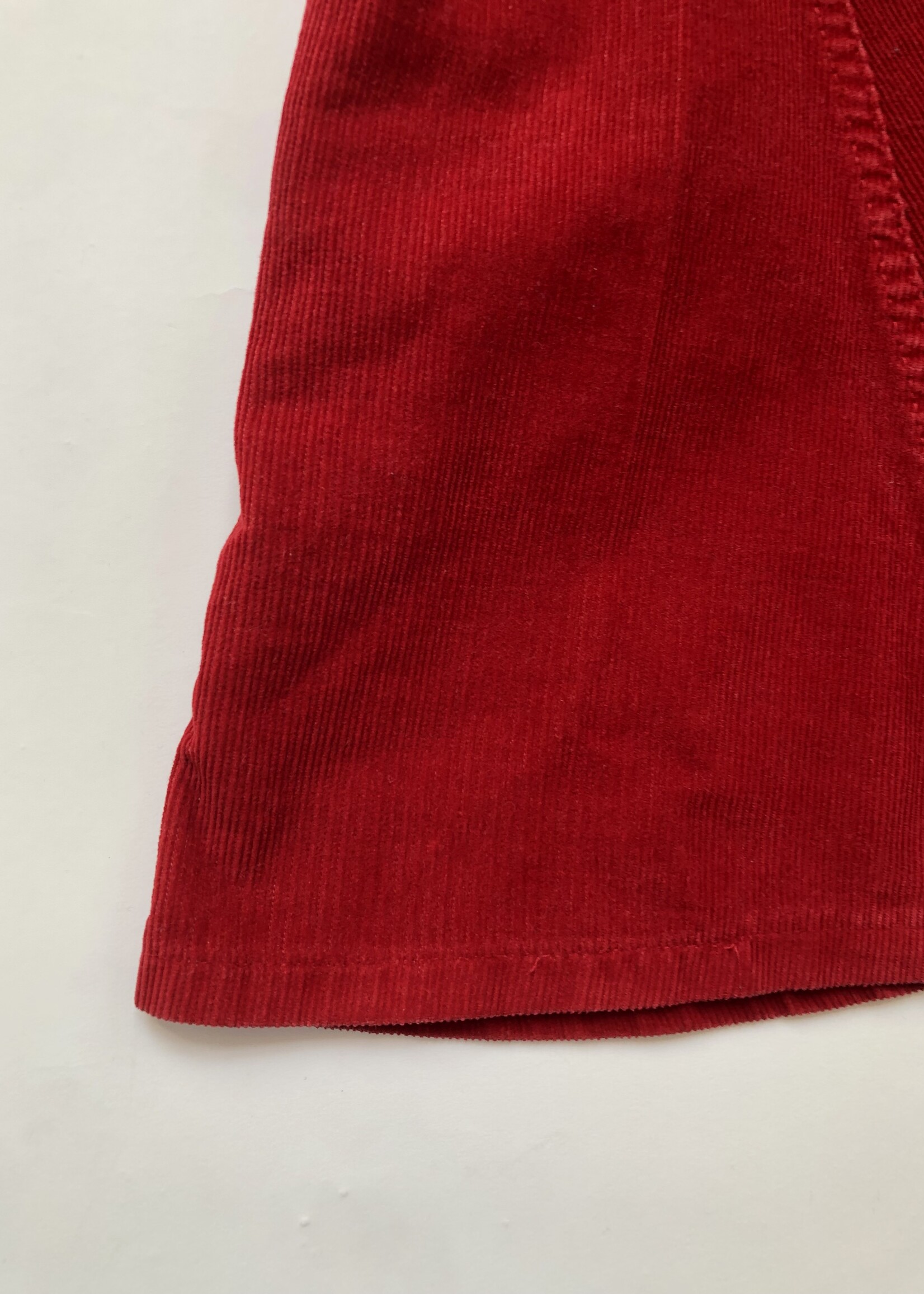 OshKosh Rare Red velvet dress 4y