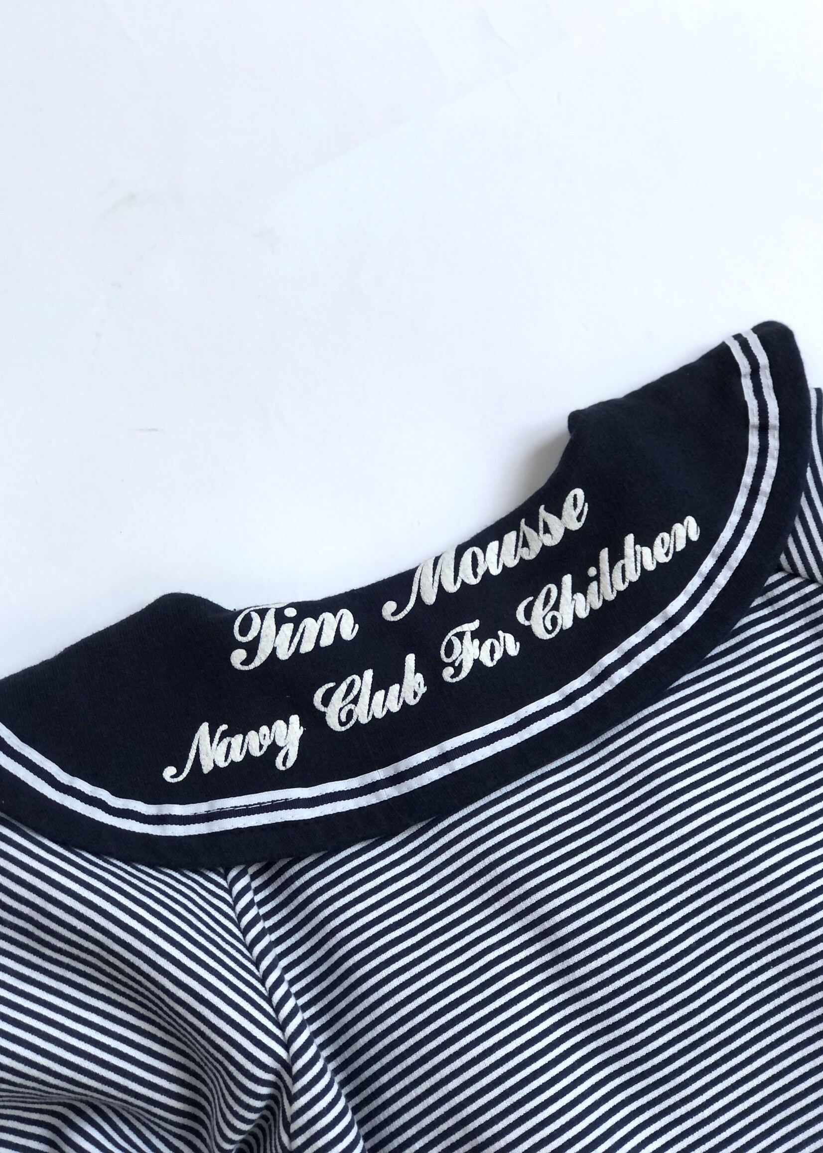 Vintage Striped sailor top/cardigan 18-24m