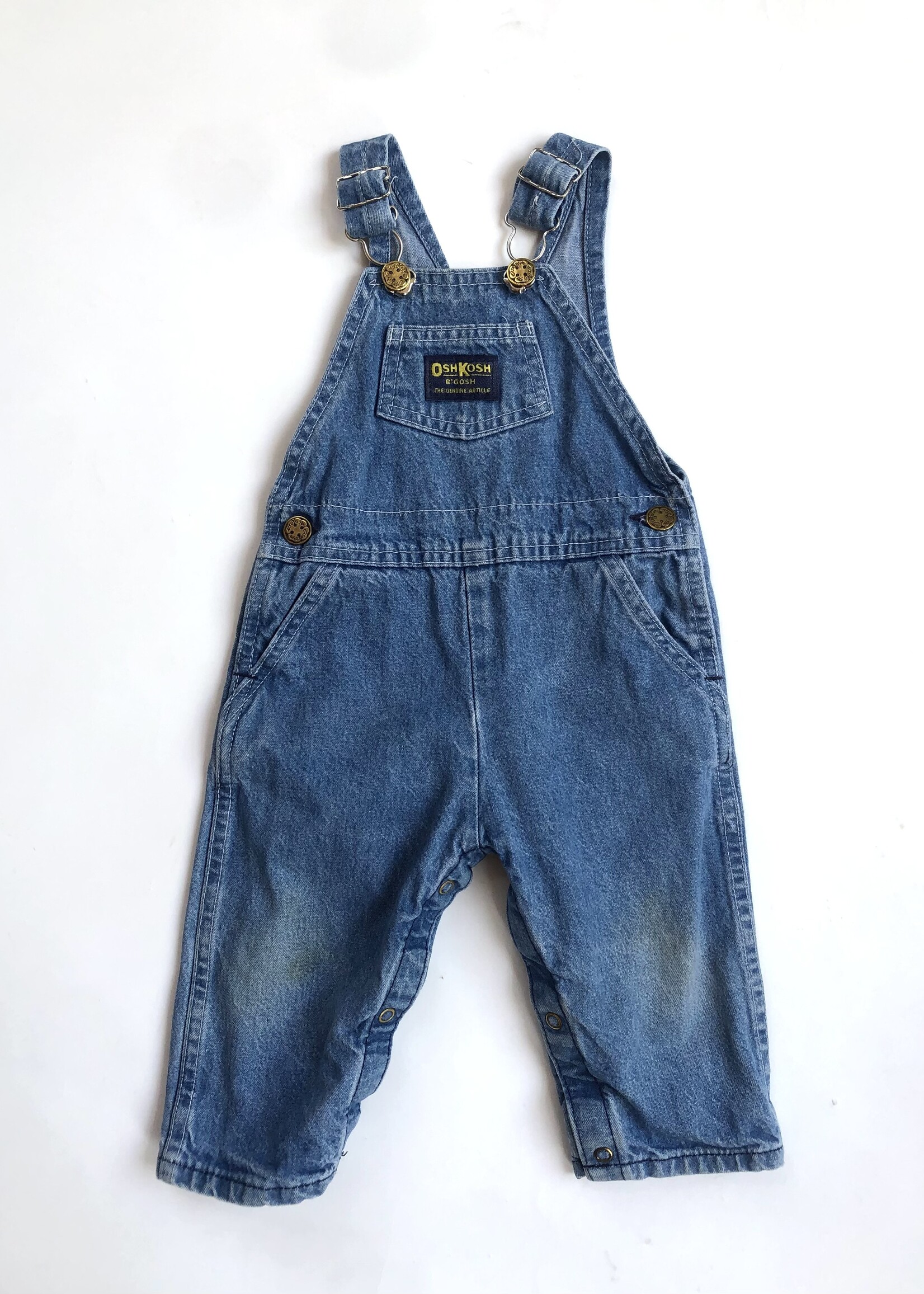 OshKosh USA denim dungarees 9-12m