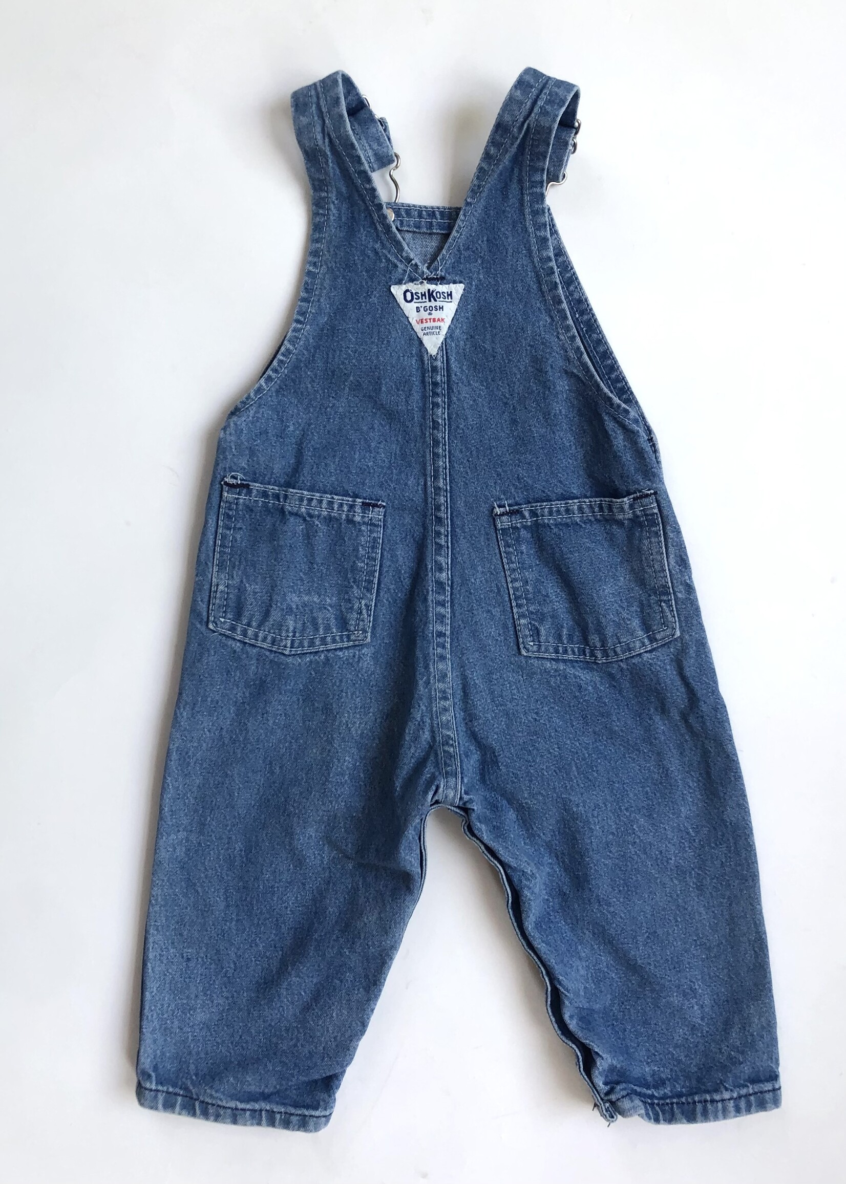 OshKosh USA denim dungarees 9-12m