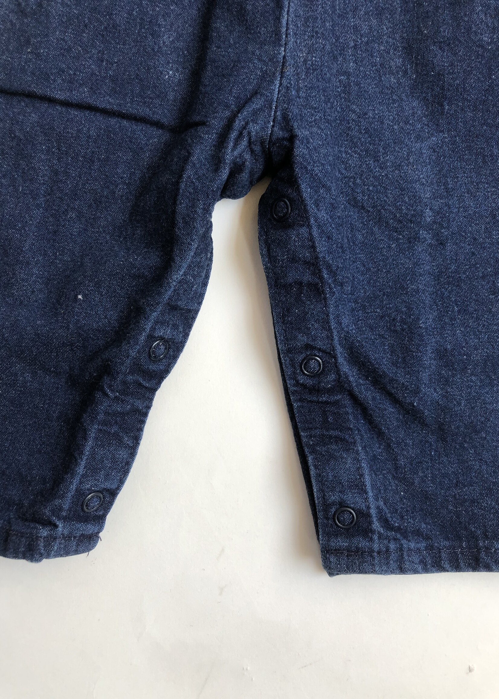 OshKosh USA Dank Denim Dungarees 6m