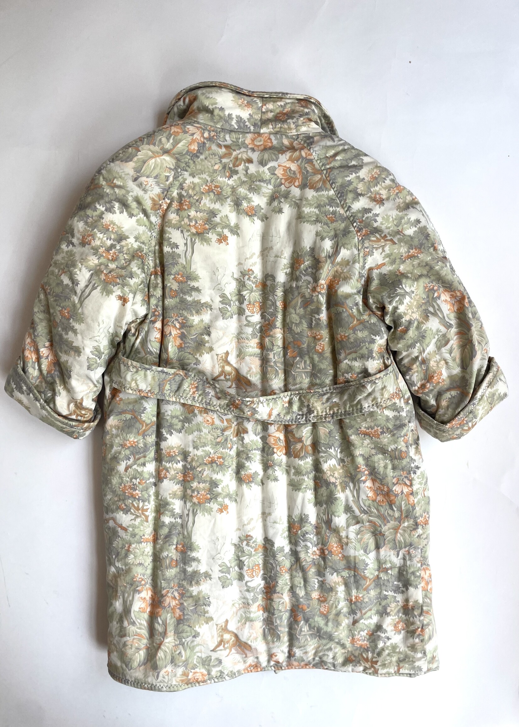 Cacharel Foxy Forest  silky lined coat 8y