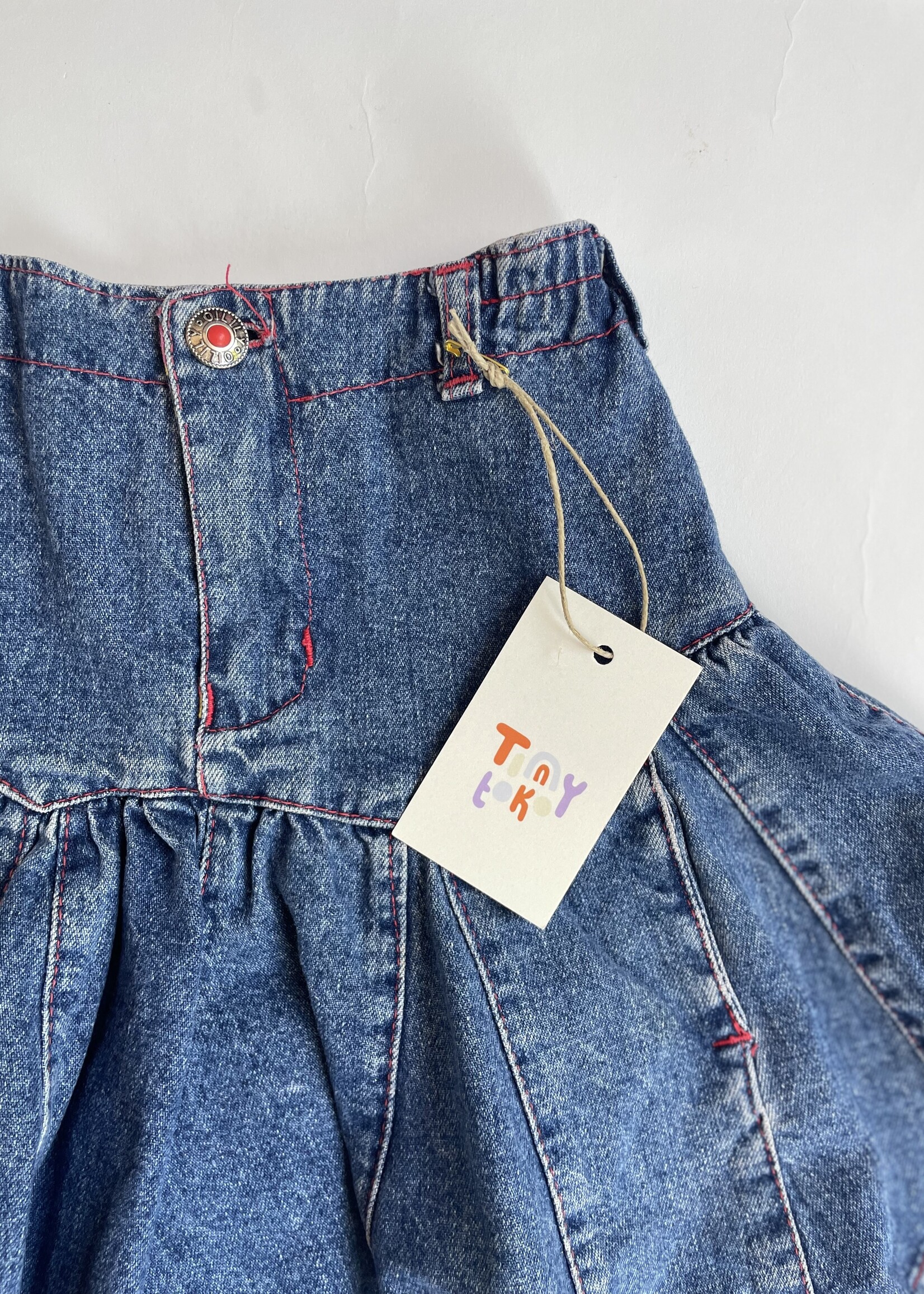 Oilily Wide flowy denim skort 4-6y