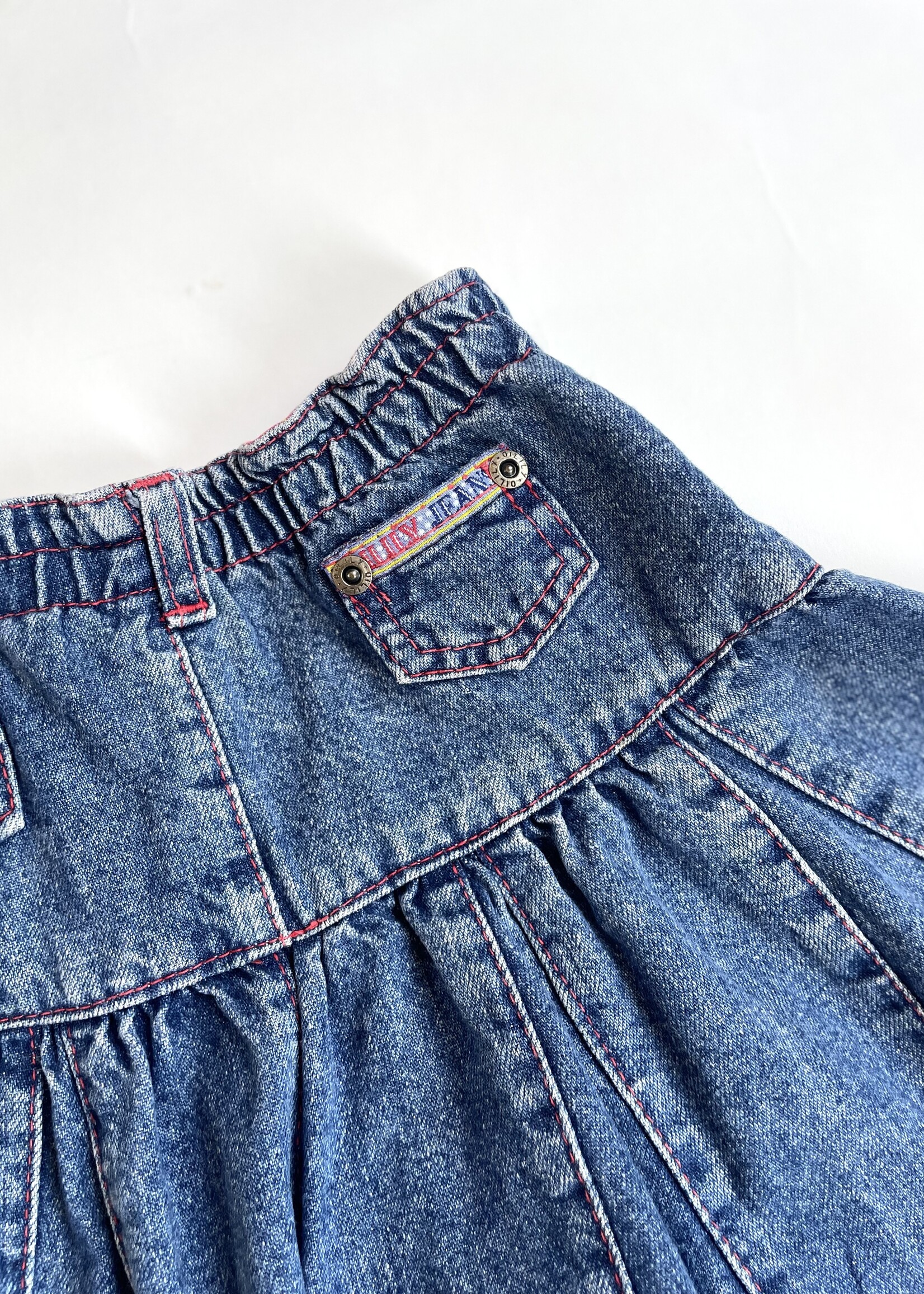 Oilily Wide flowy denim skort 4-6y