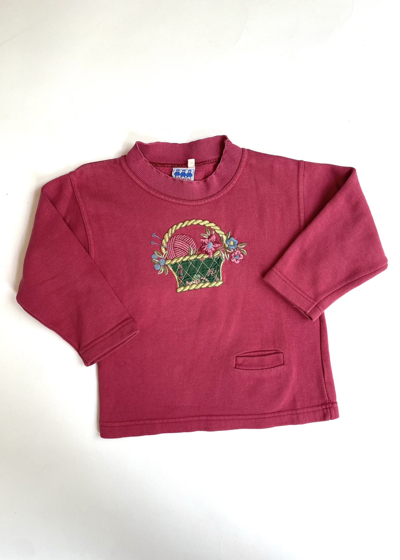Vintage Flower basket jogging set 3-4y