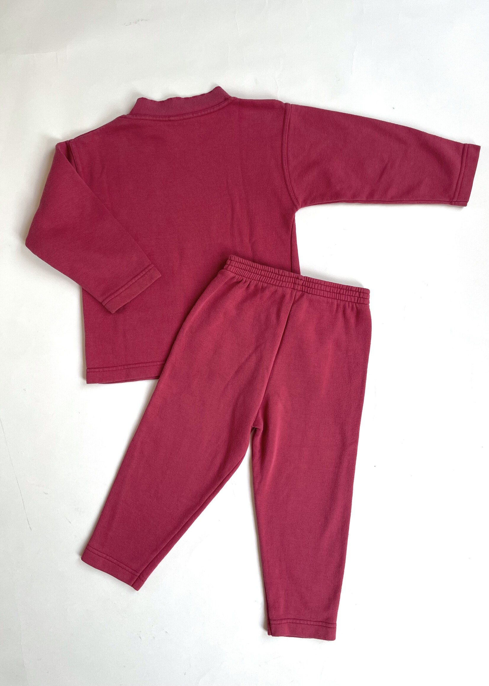 Vintage Flower basket jogging set 3-4y