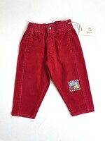 OshKosh USA Red velvet pants 18-24m